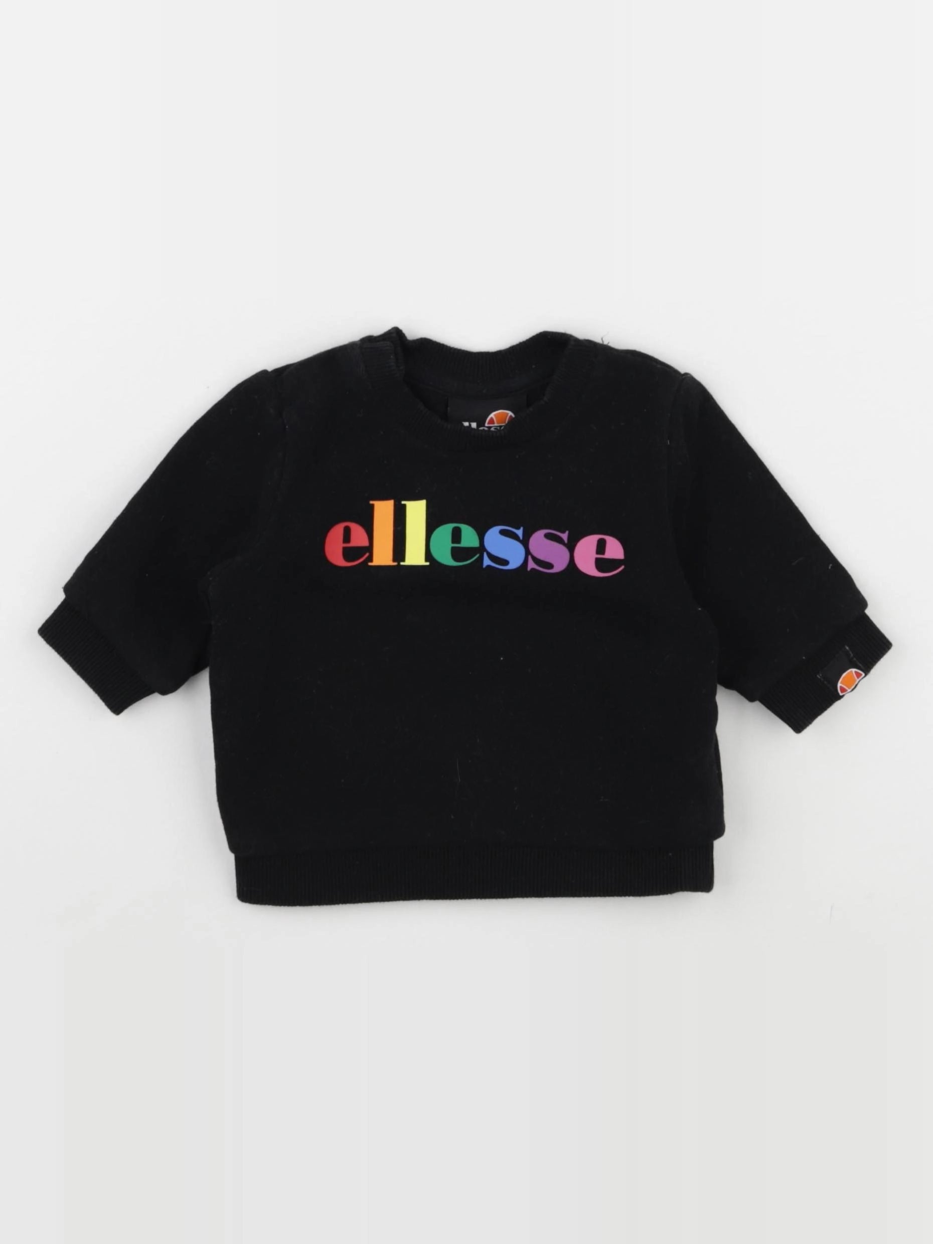 Ellesse - sweat noir - 0/3 mois