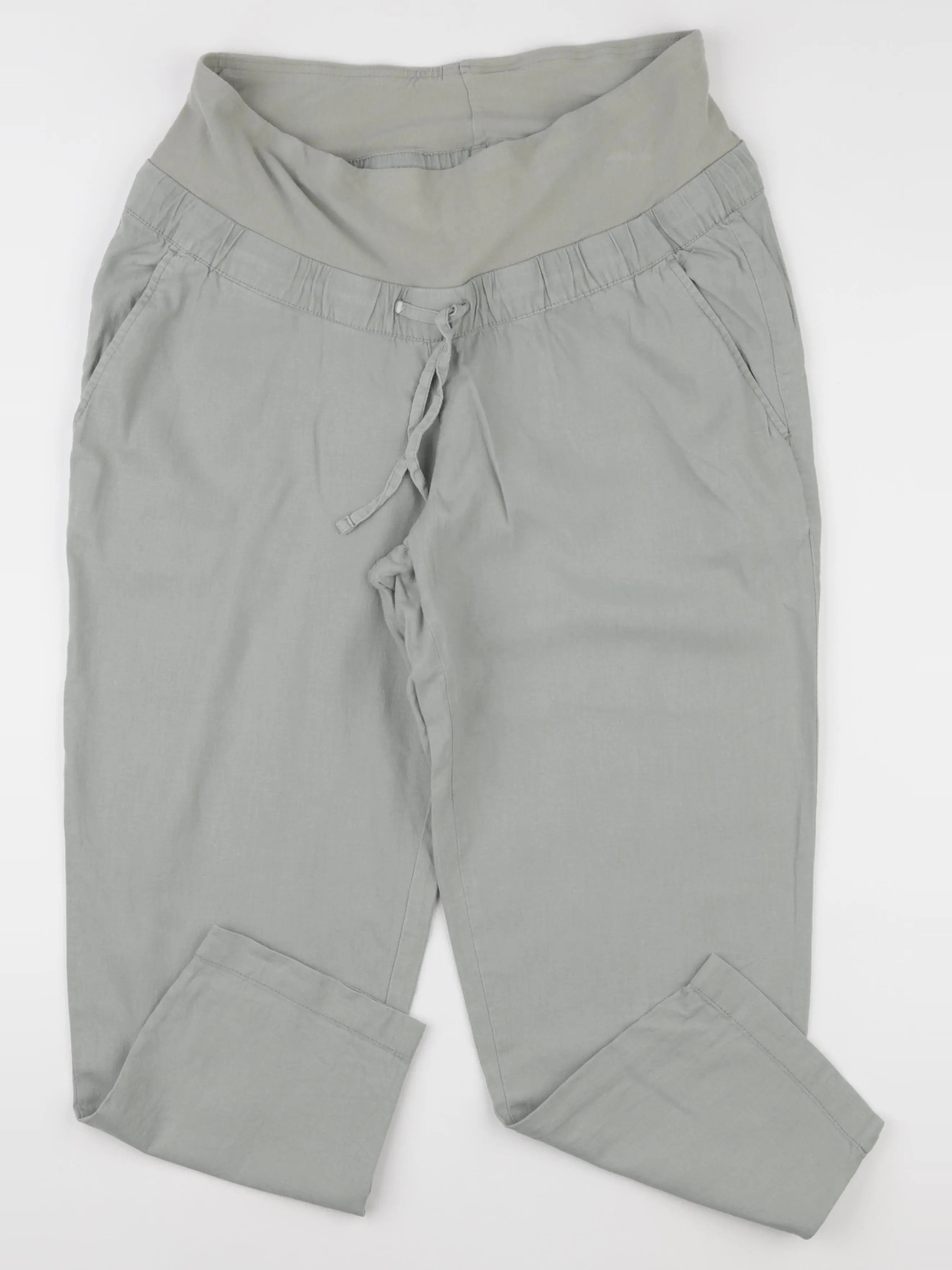 H&M - pantalon grossesse vert - m