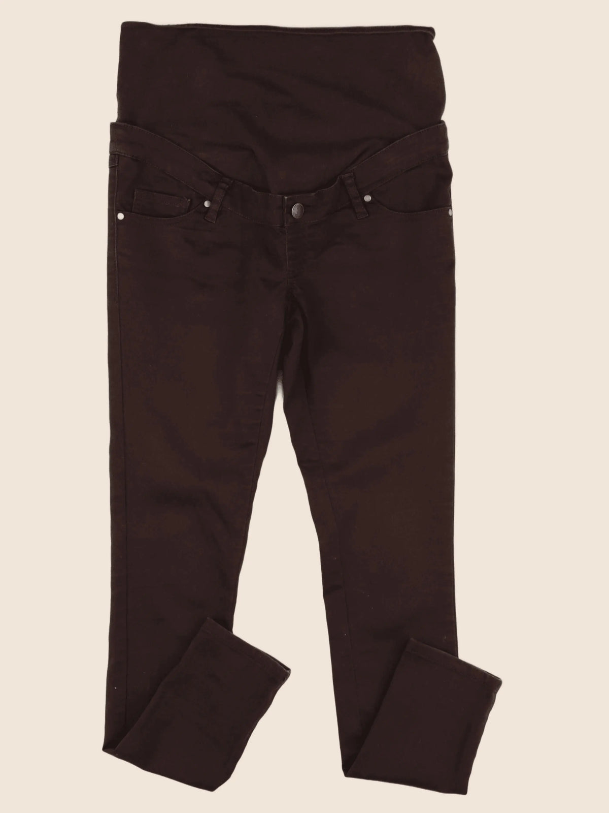 Kiabi - pantalon grossesse marron - 36