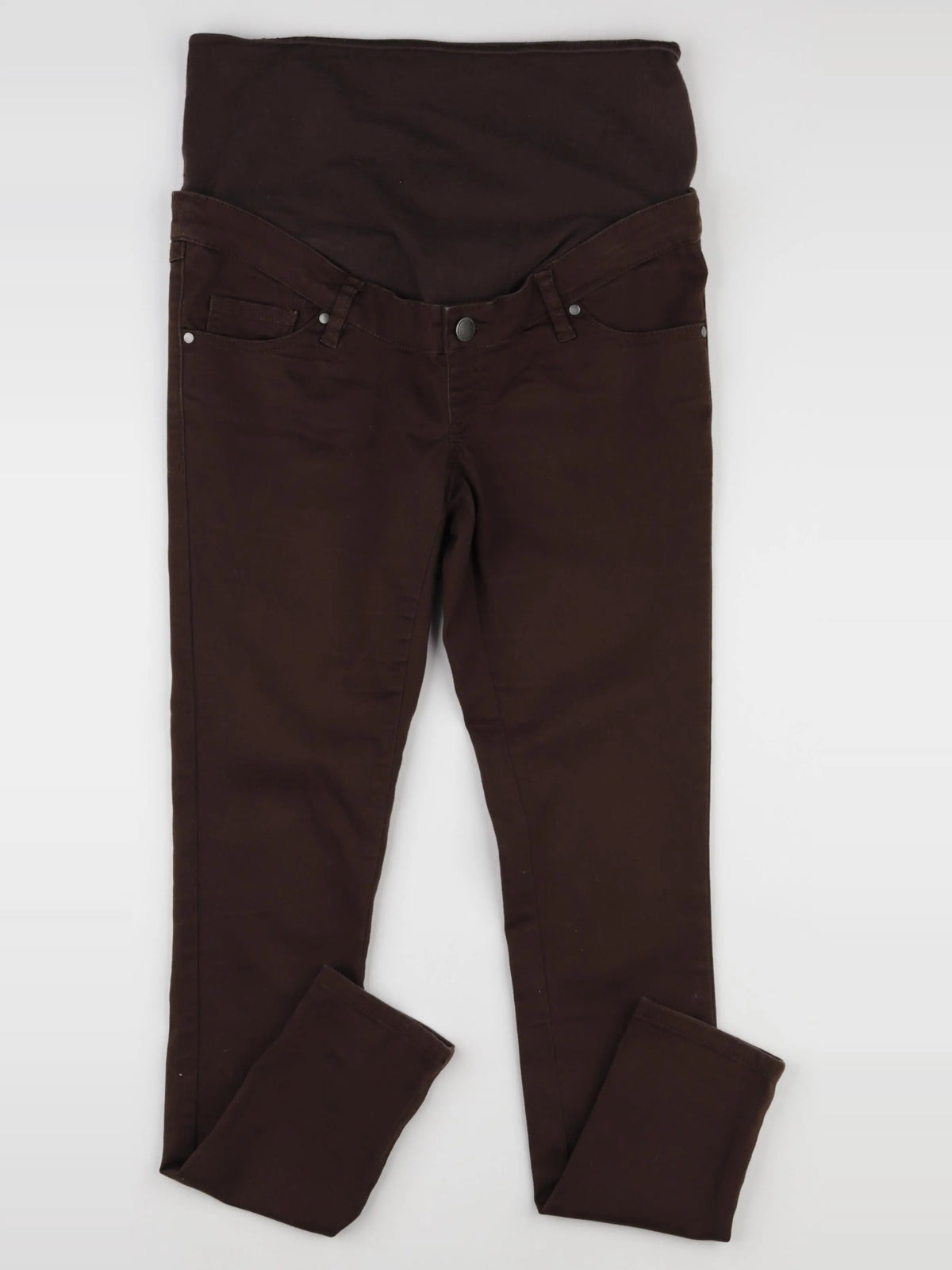 Kiabi - pantalon grossesse marron - 36