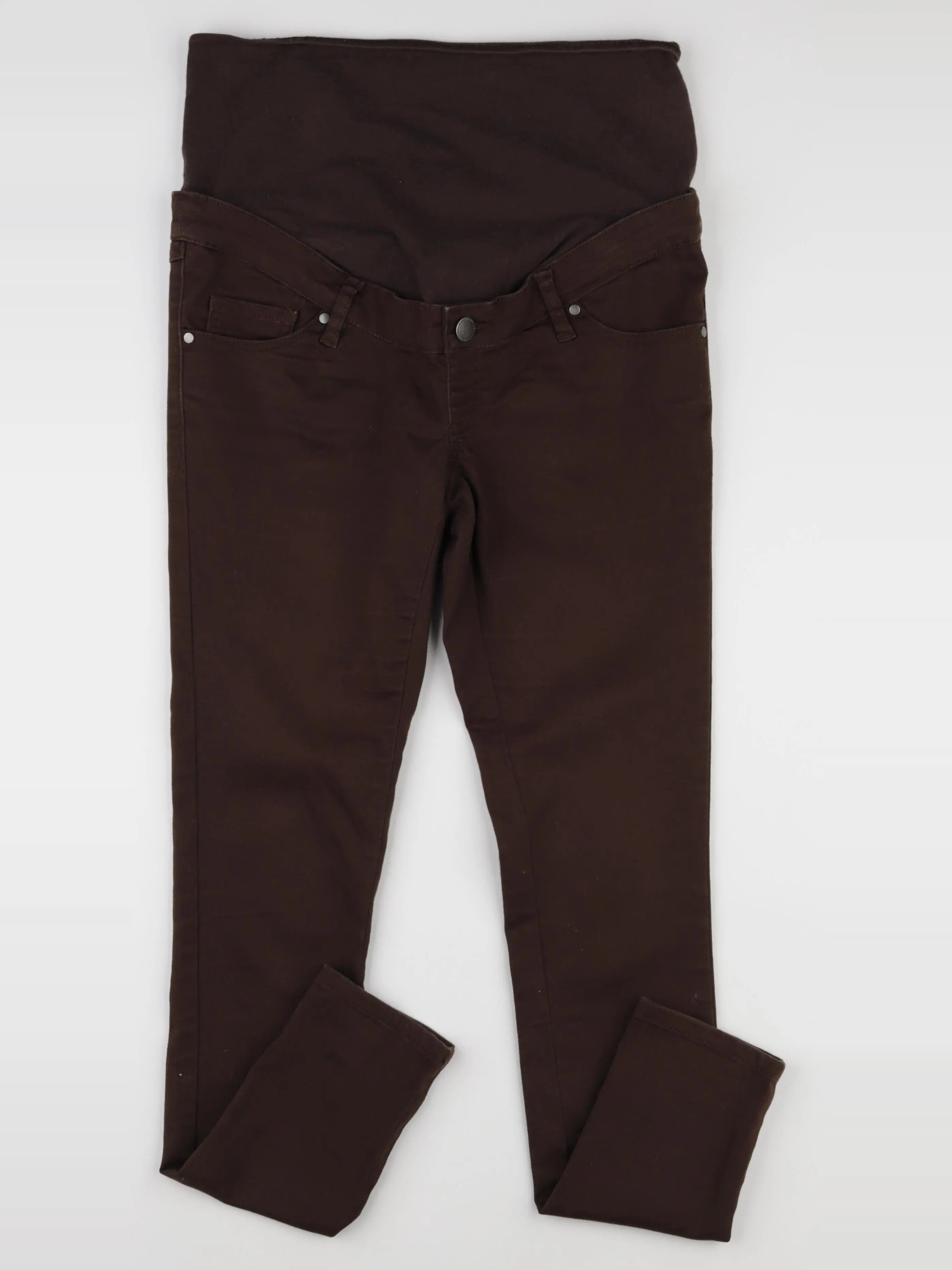 Kiabi - pantalon grossesse marron - 36