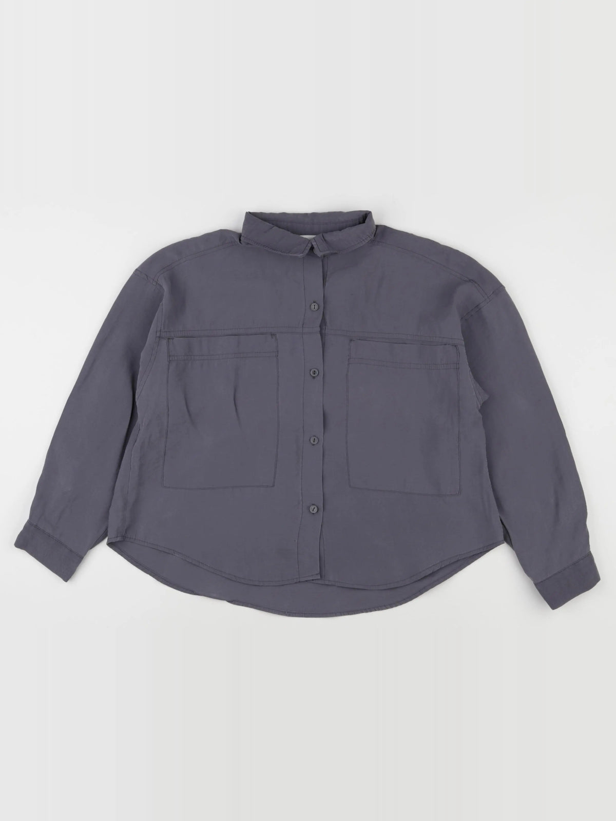 Zara - blouse gris - 11/12 ans