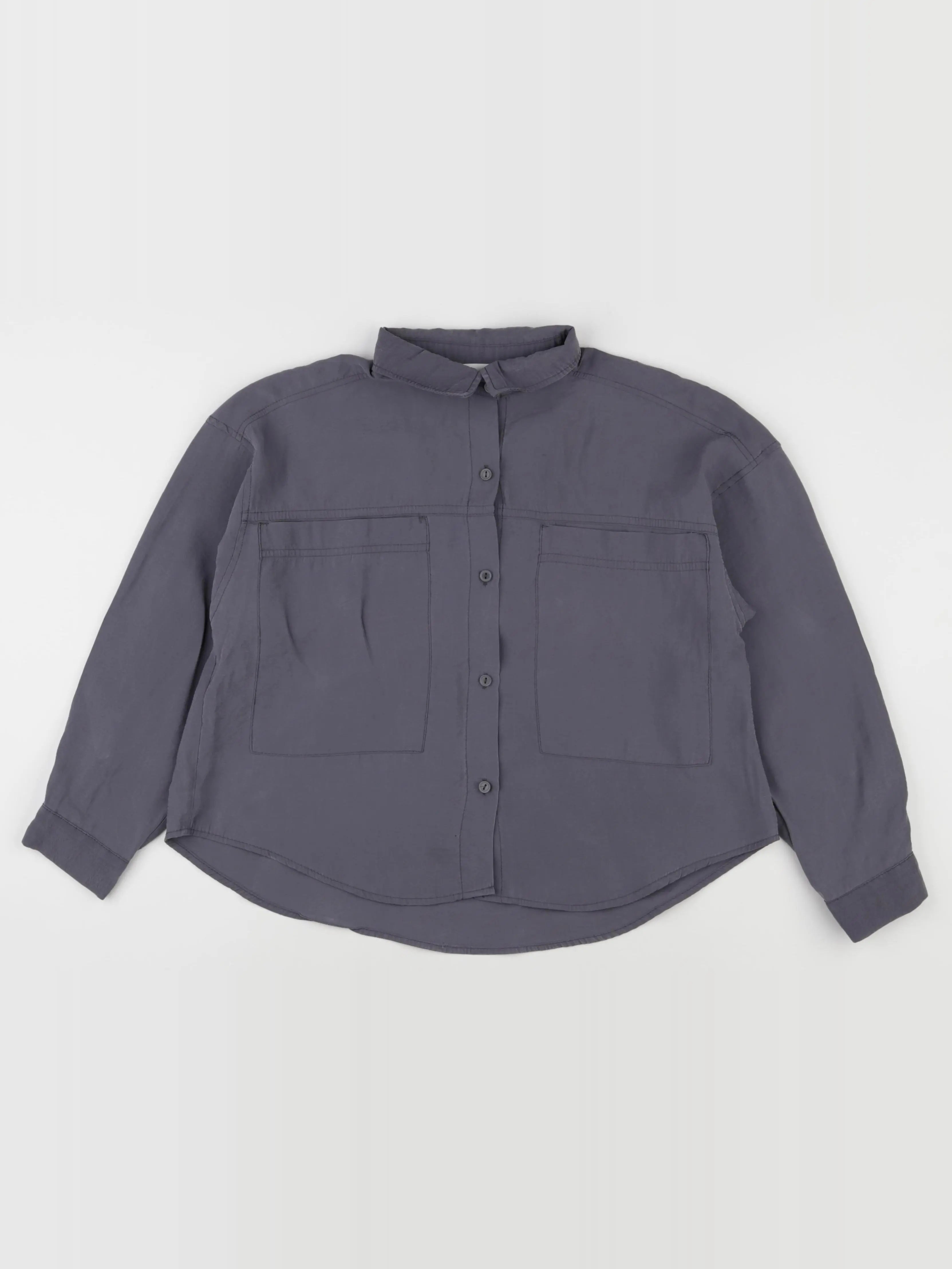 Zara - blouse gris - 11/12 ans