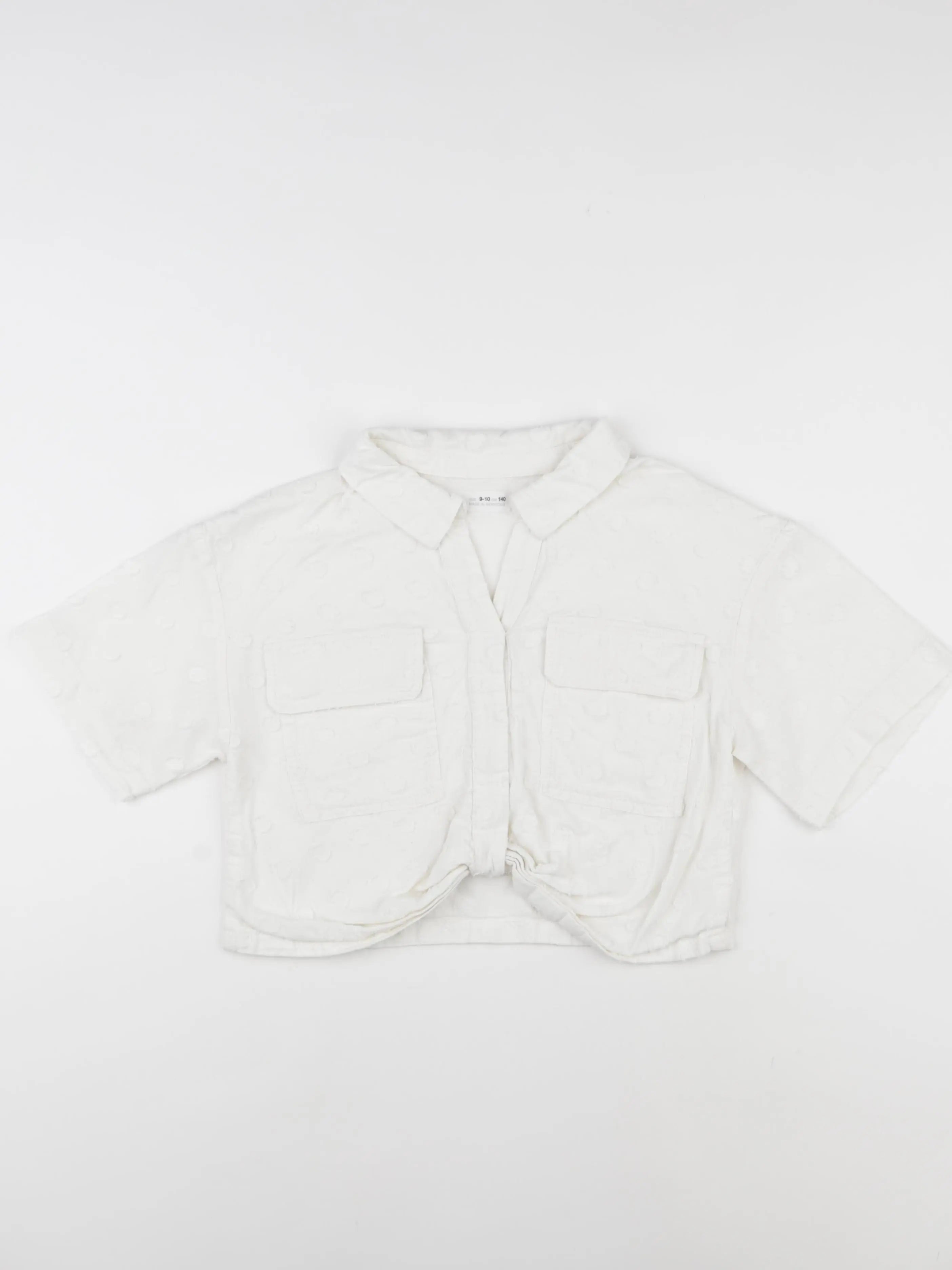 Zara - blouse blanc - 9/10 ans