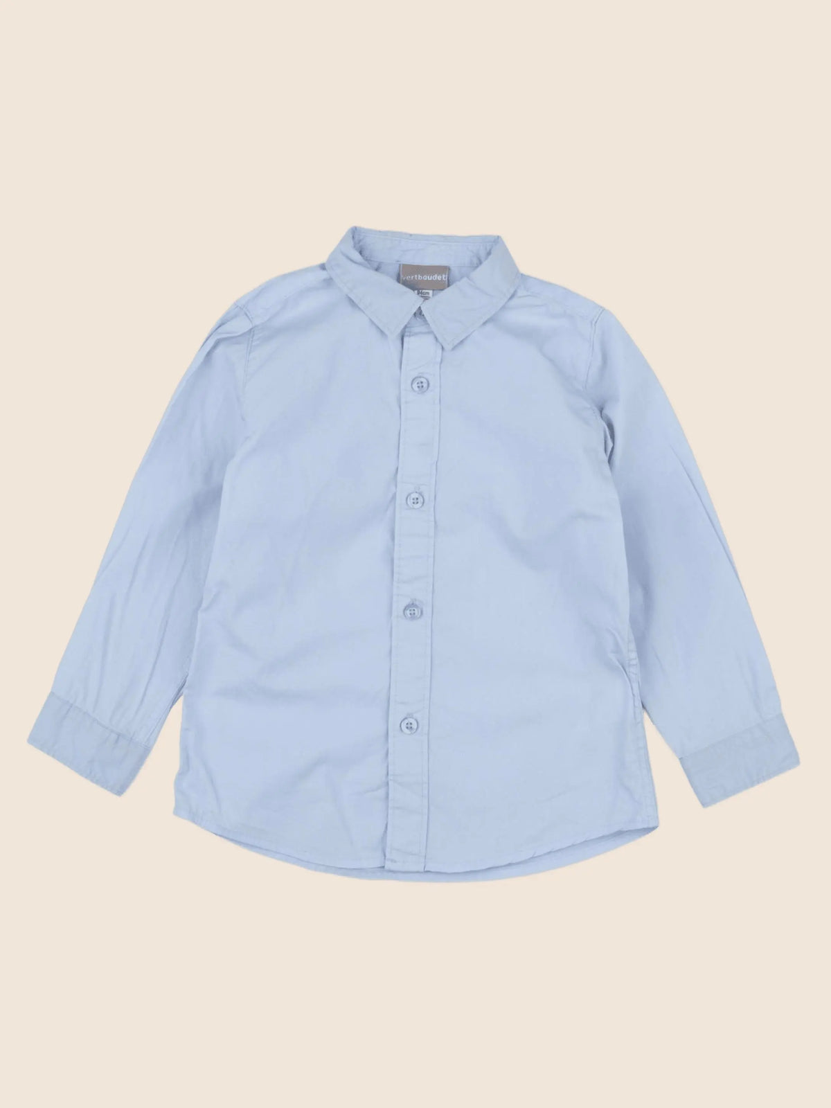 Vertbaudet - chemise bleu - 3 ans