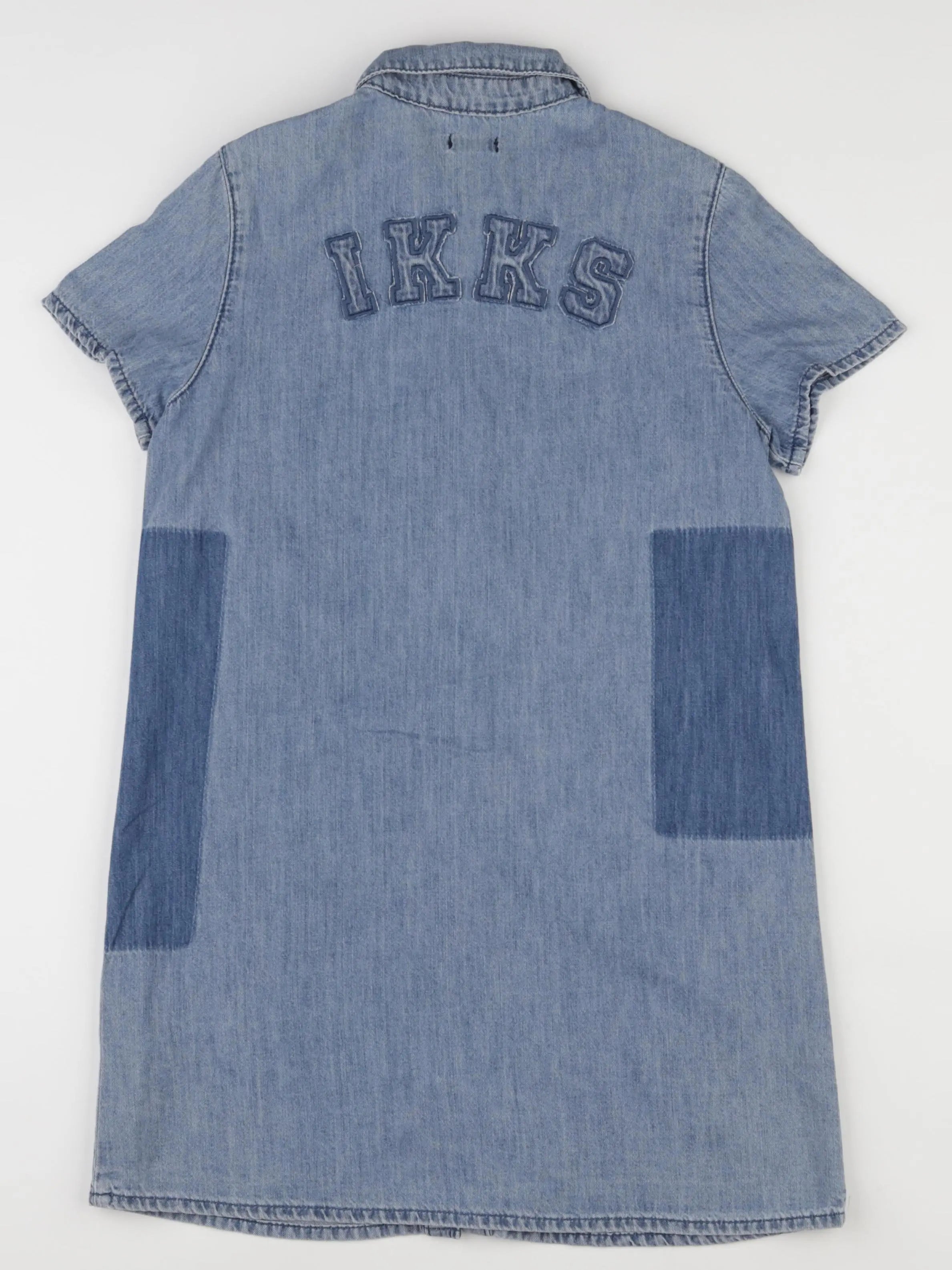 IKKS - robe imprimé au dos bleu - 10 ans