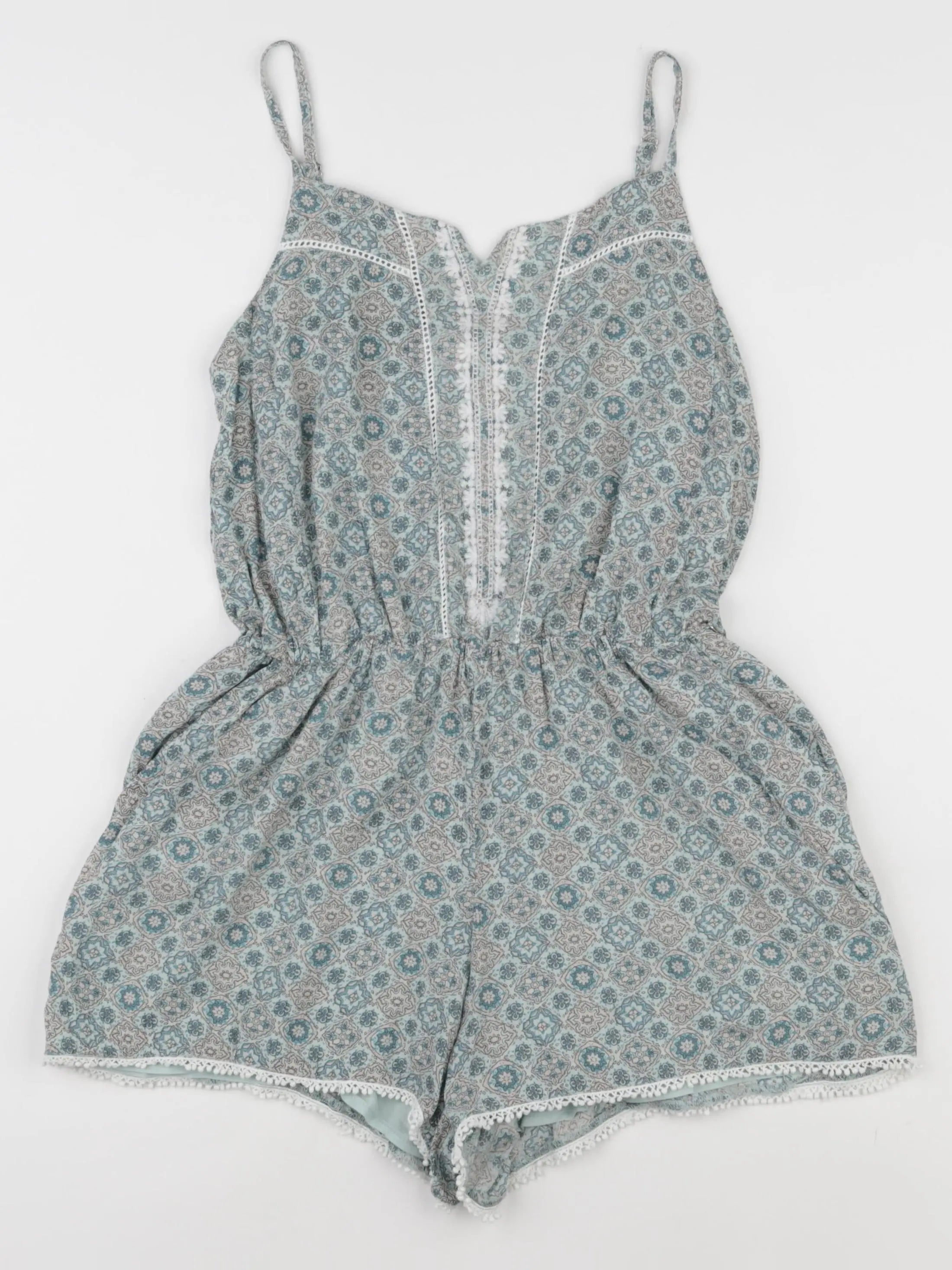 IKKS - combinaison bleu, vert - 10 ans