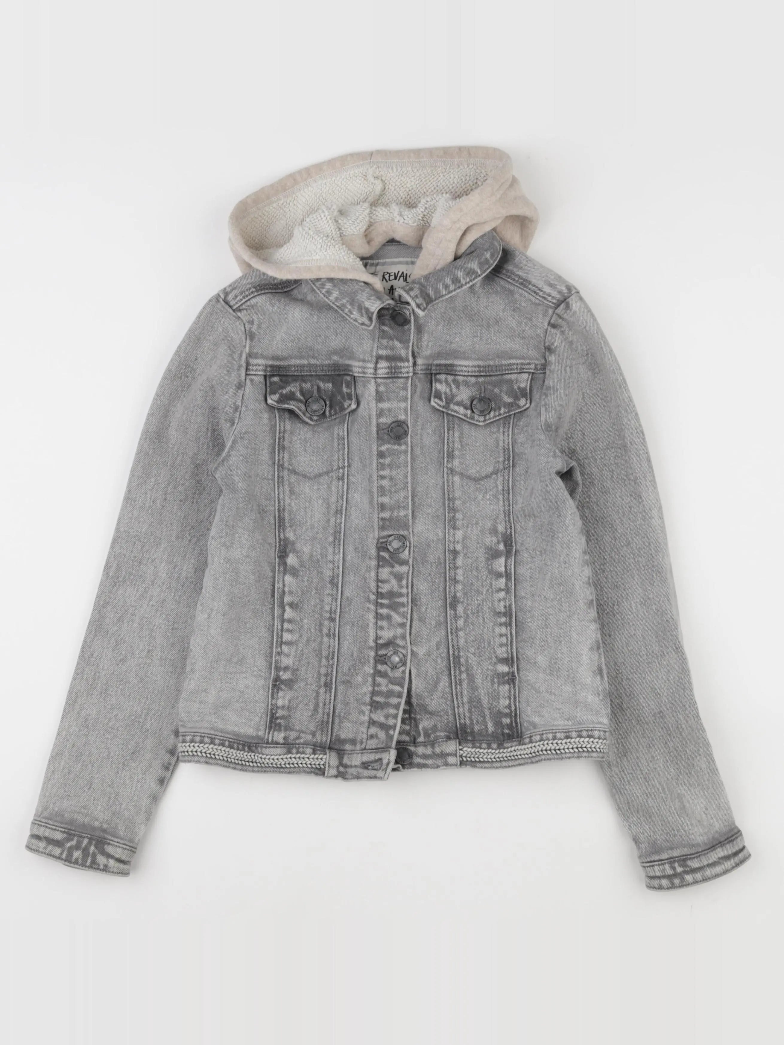 IKKS - veste gris - 10 ans