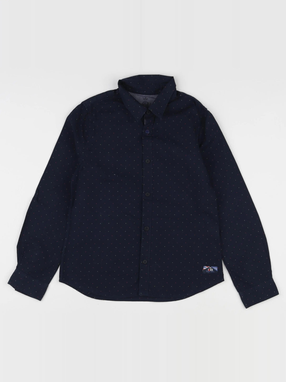 IKKS - chemise bleu - 8 ans