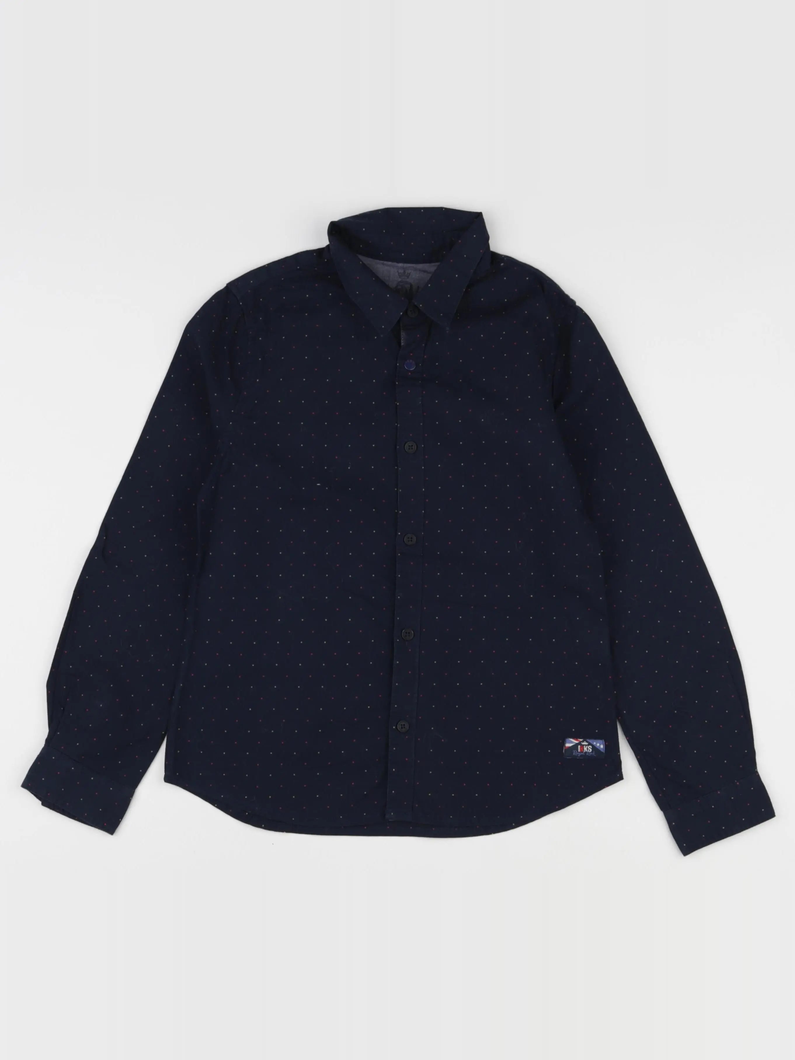 IKKS - chemise bleu - 8 ans