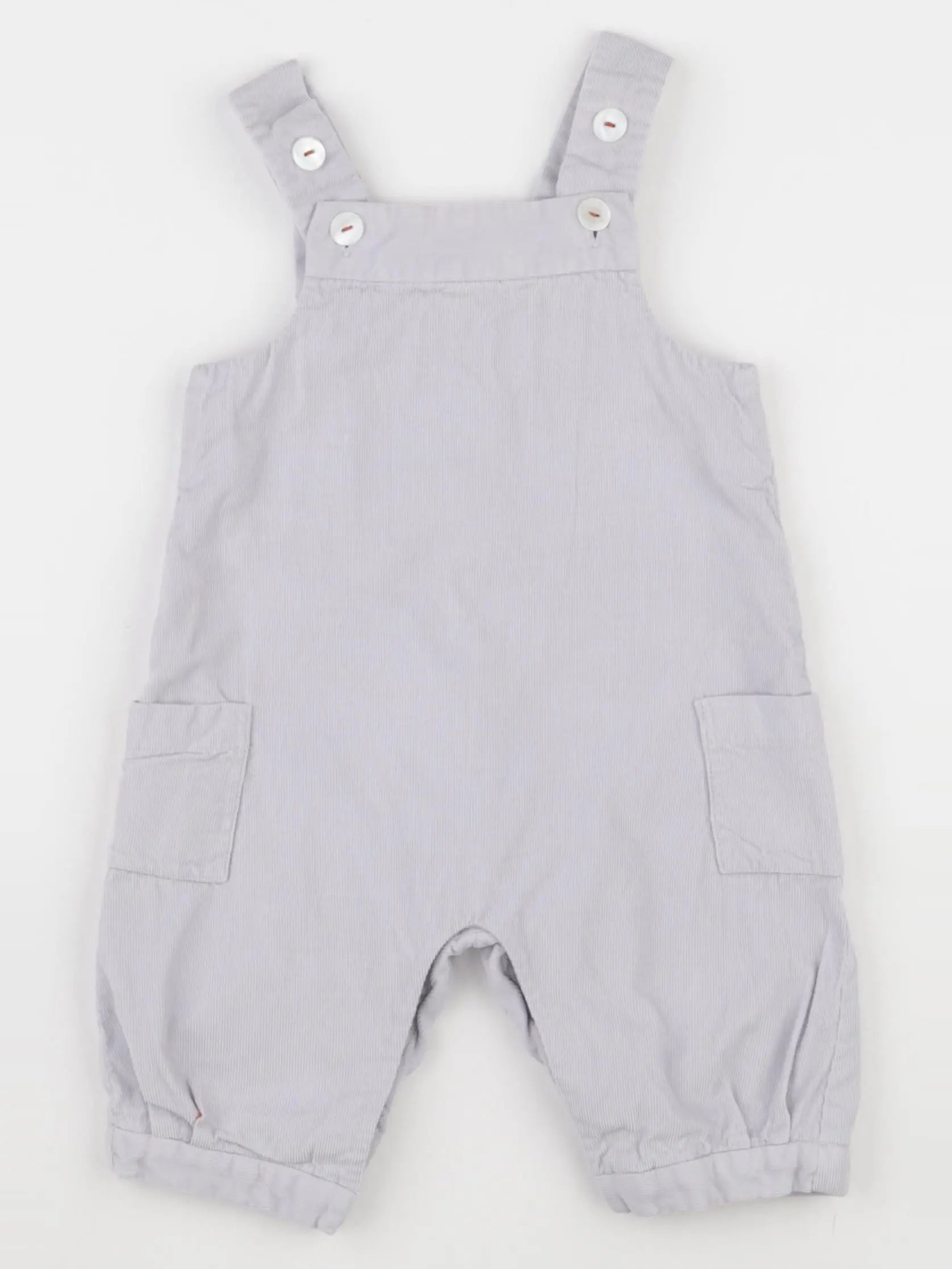 Jacadi - salopette gris - 6 mois