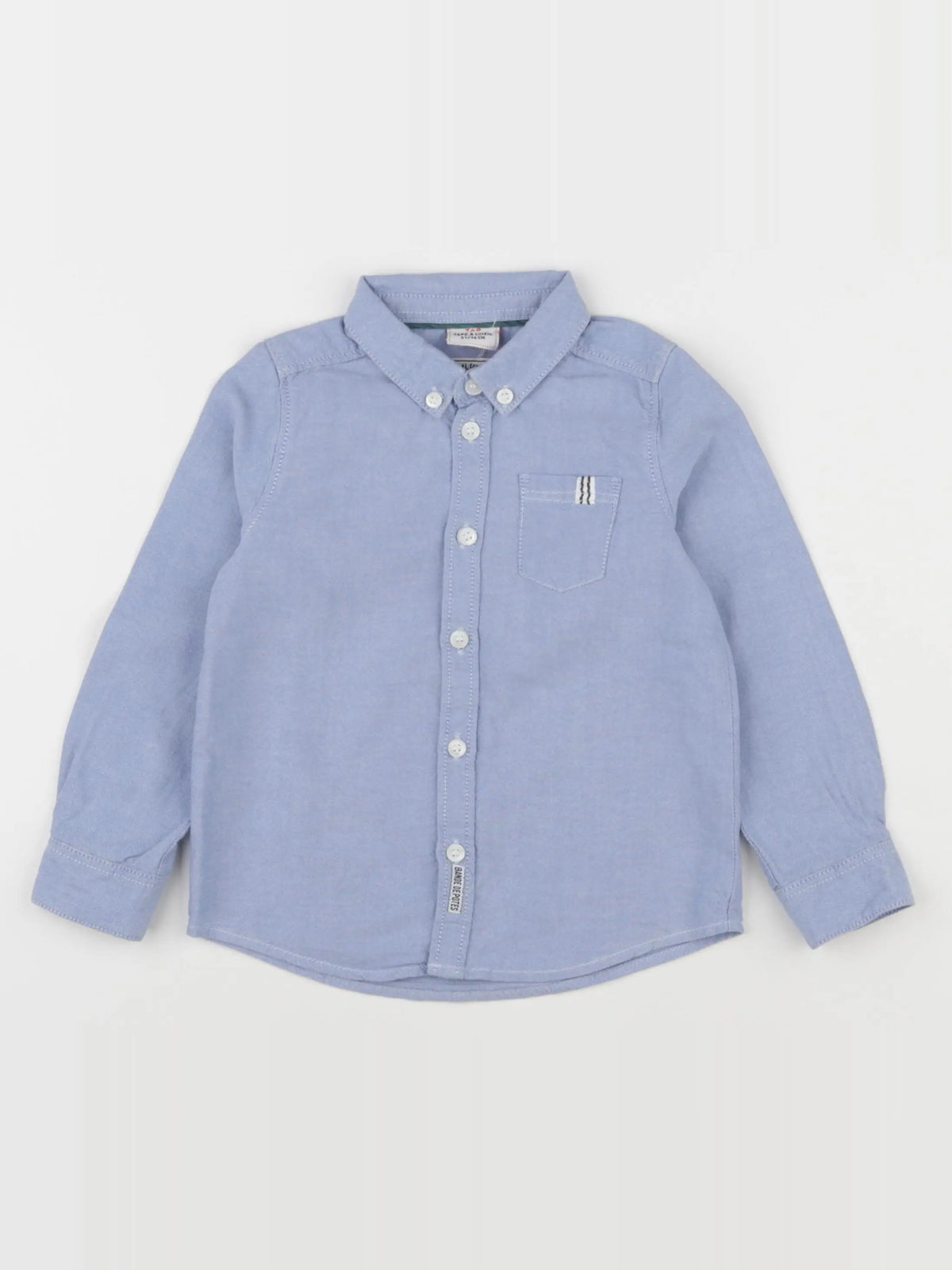 Tape à l'oeil - chemise bleu - 3 ans