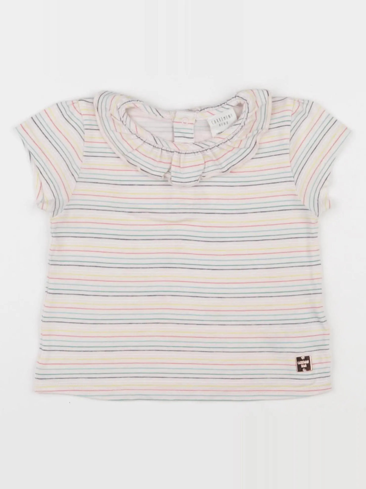 Carrément Beau - tee-shirt multicolore - 18 mois