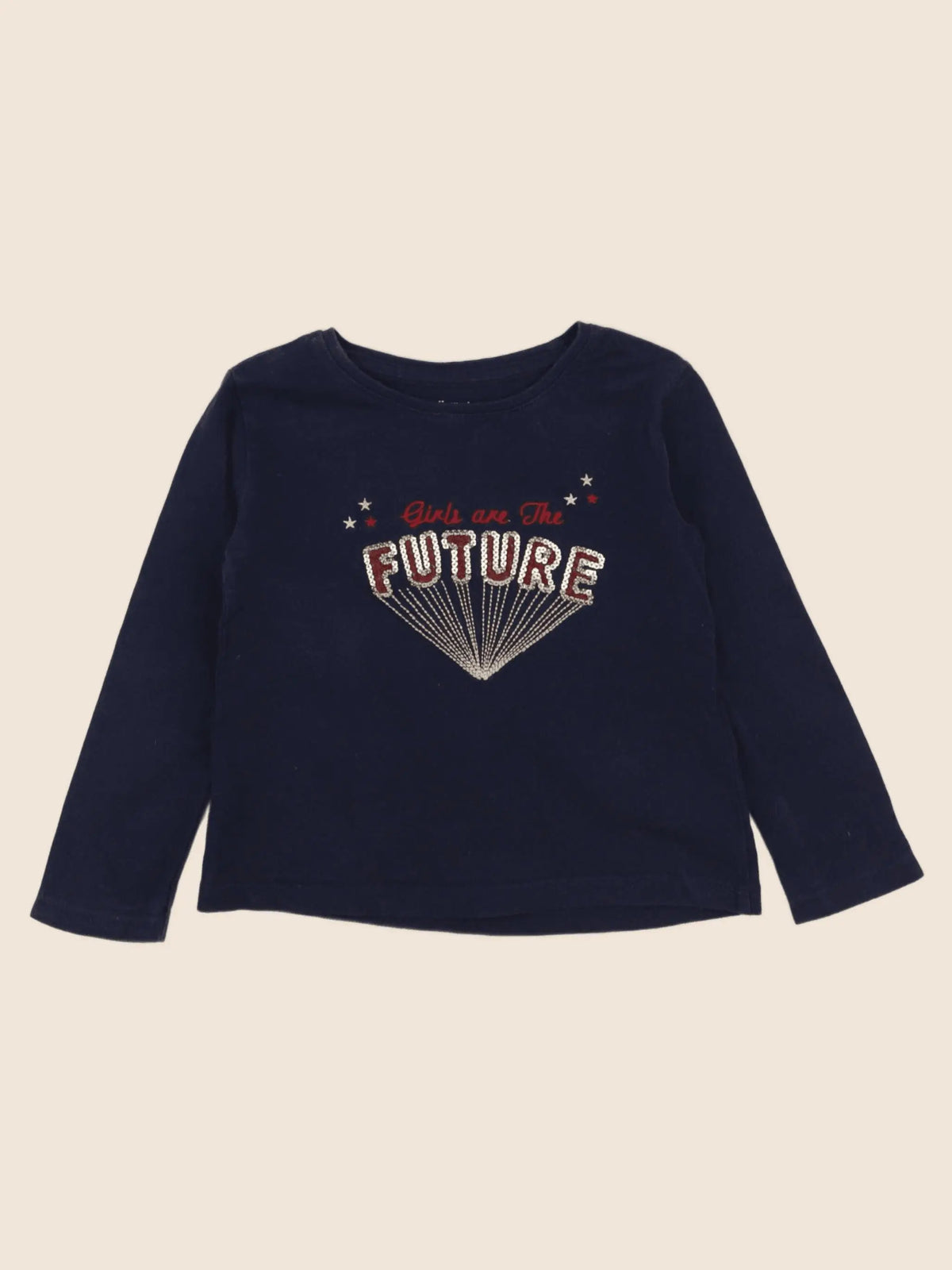 Vertbaudet - tee-shirt bleu - 2 ans