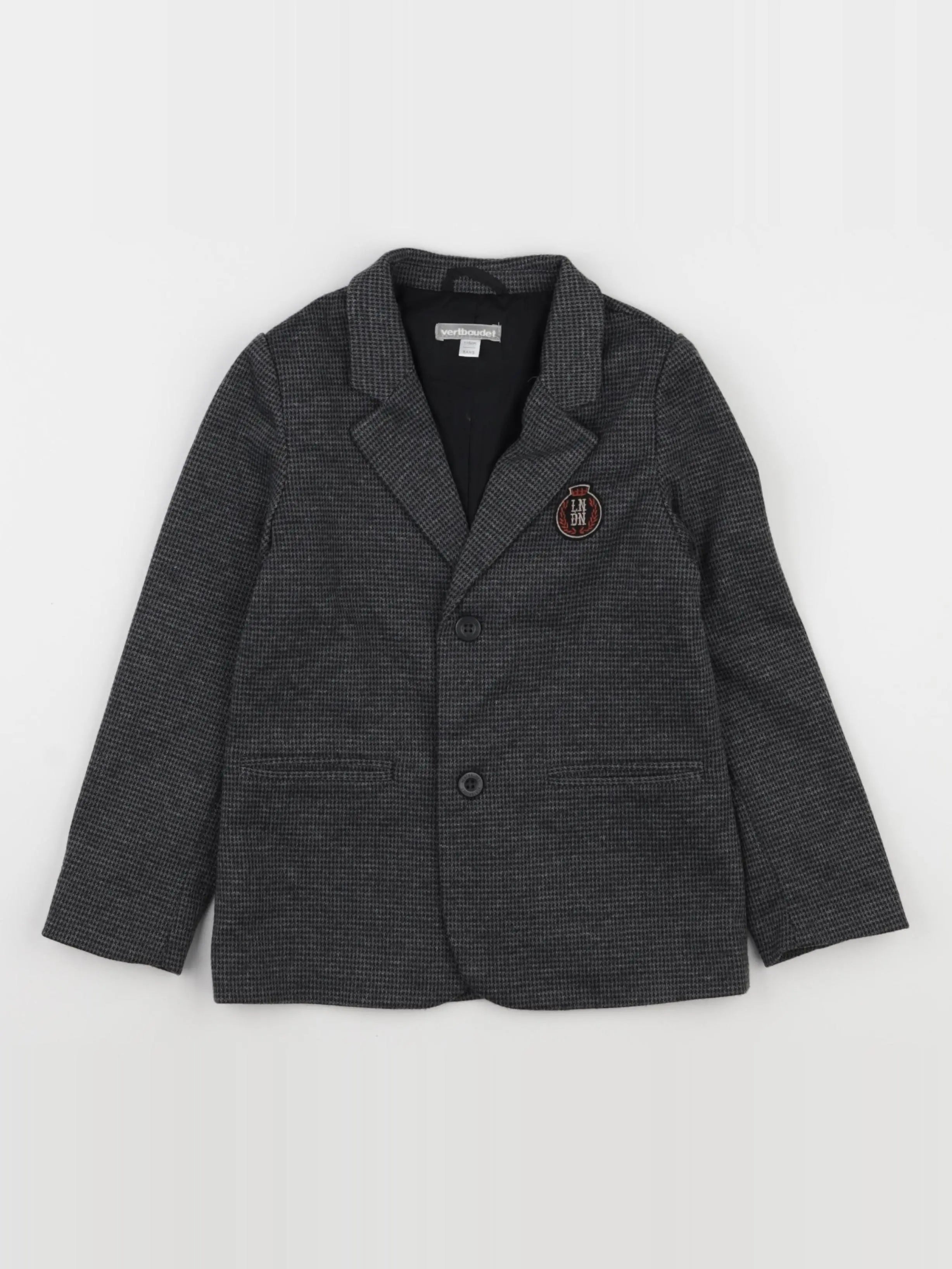 Vertbaudet - veste gris - 6 ans