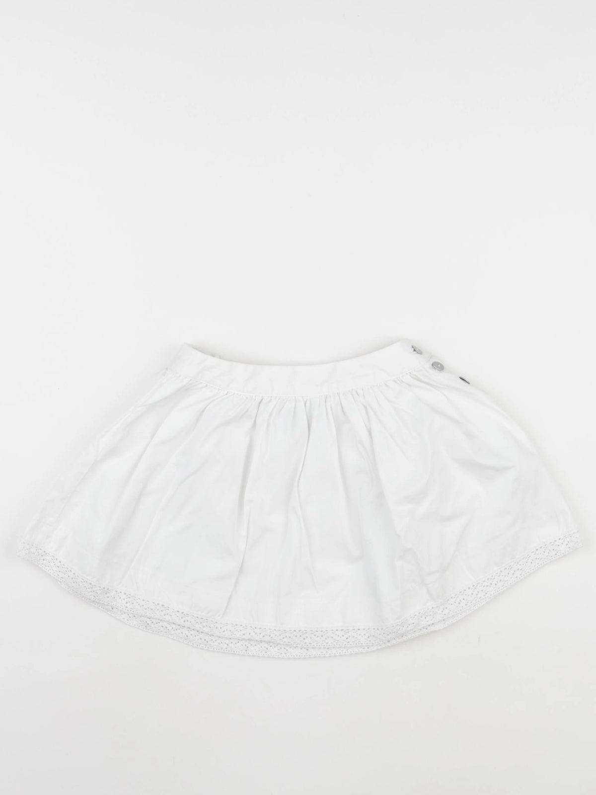 Frangin Frangine - jupe blanc - 2 ans