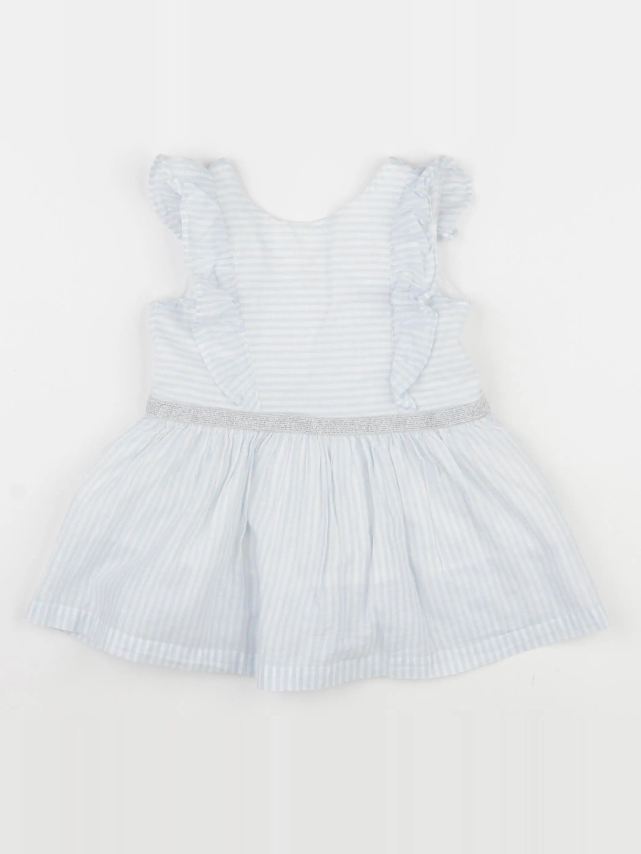 Vertbaudet - robe bleu - 2 ans