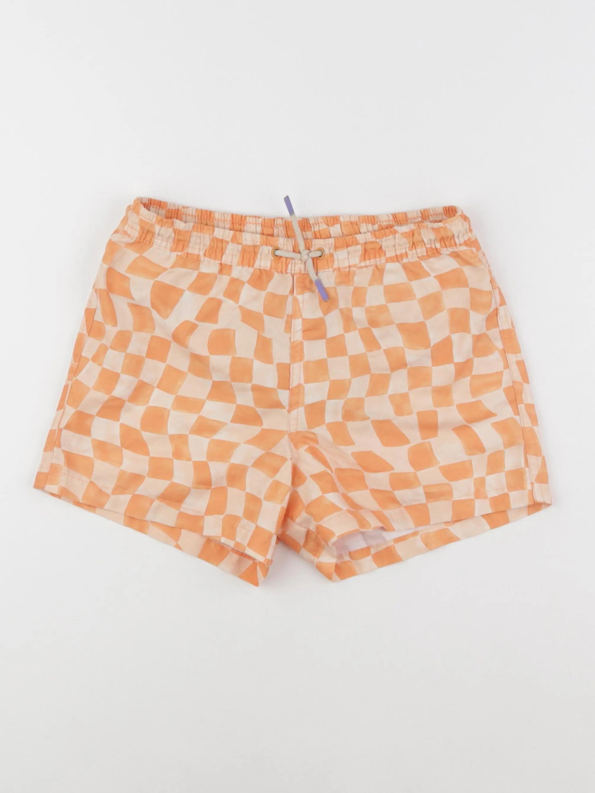 Zara - maillot de bain orange - 8/9 ans