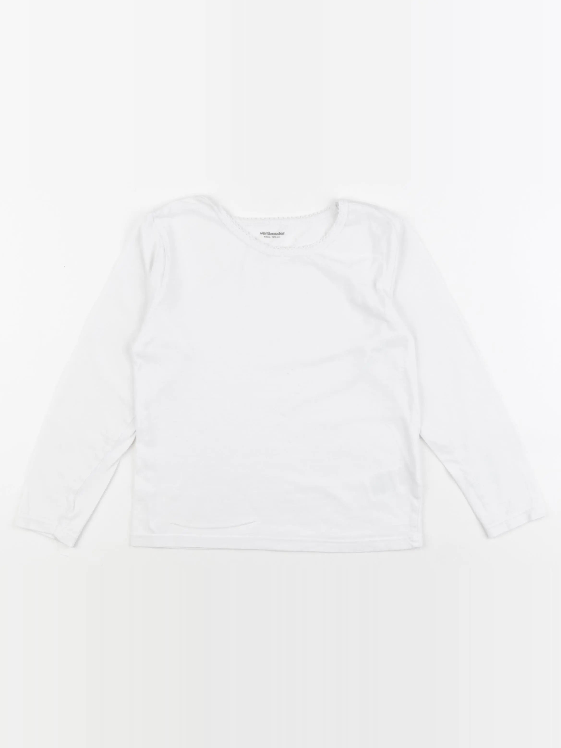 Vertbaudet - maillot de corps blanc - 8 ans