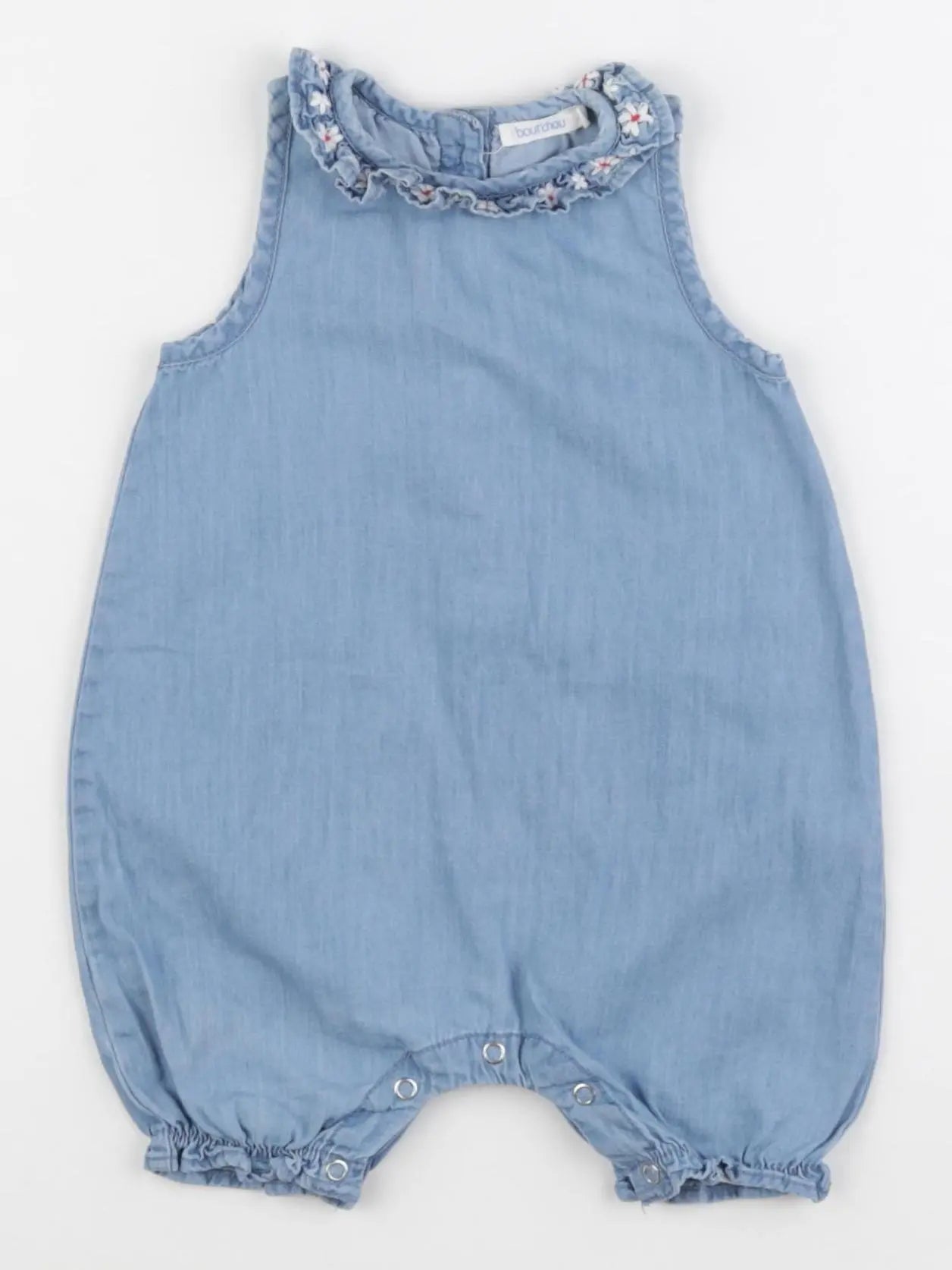 Boutchou - combinaison bleu - 6 mois