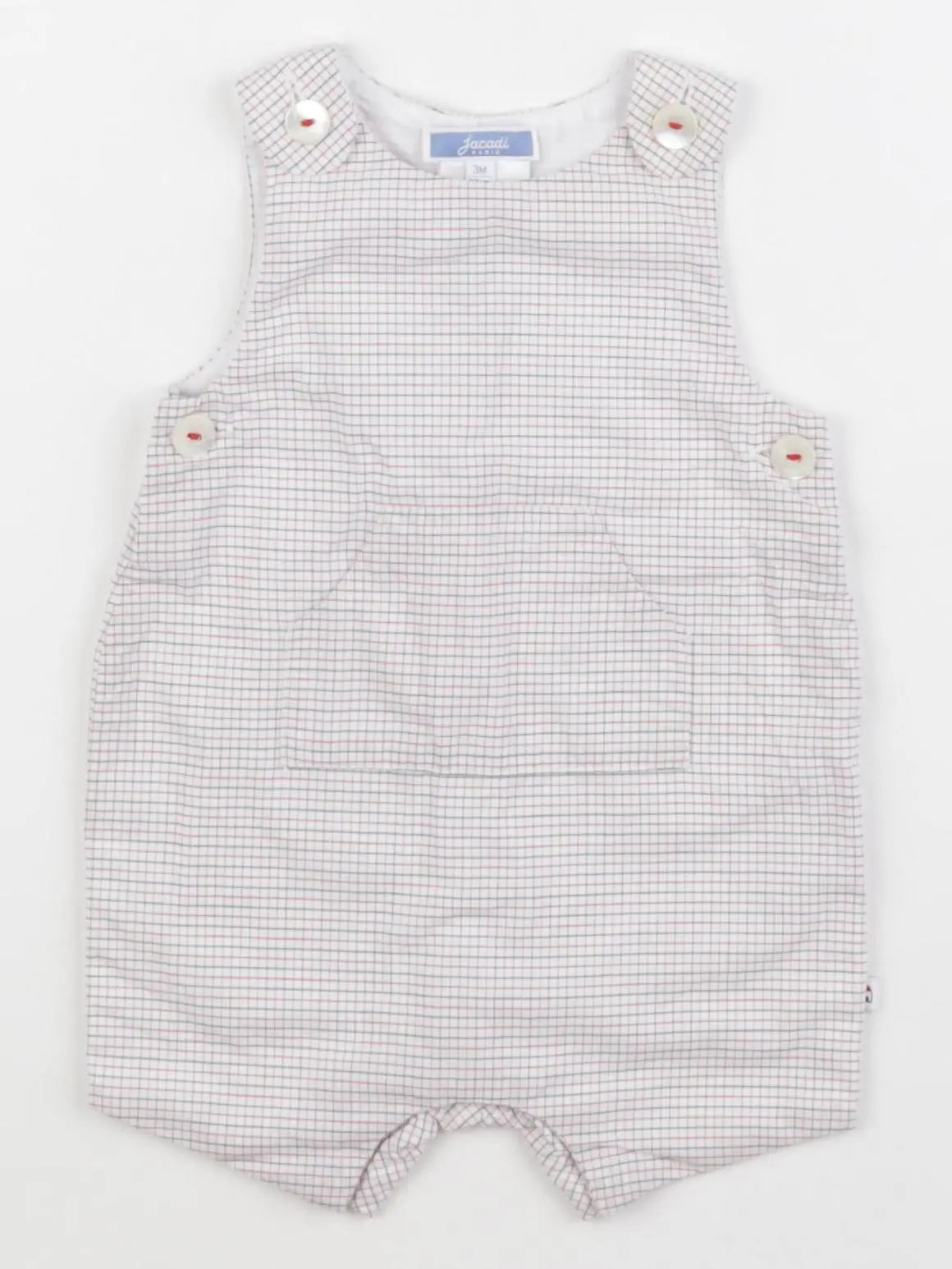 Jacadi - salopette multicolore - 3 mois