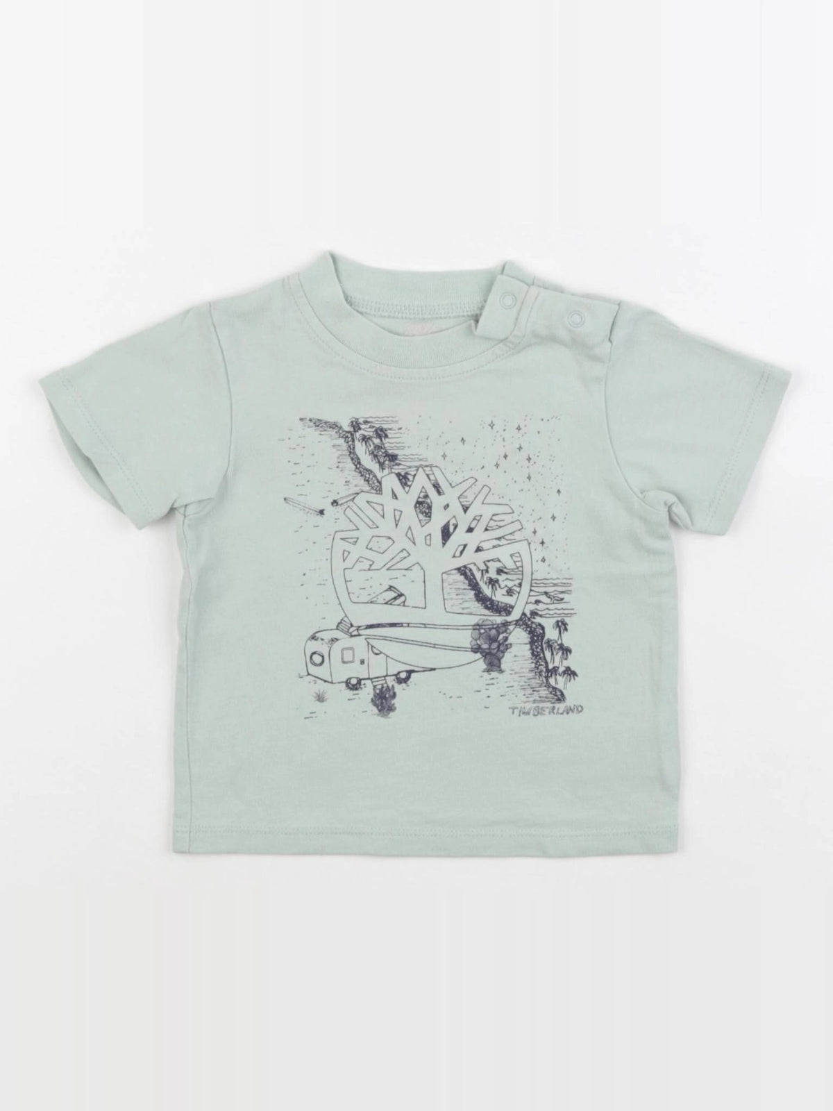 Timberland - tee-shirt vert - 6 mois