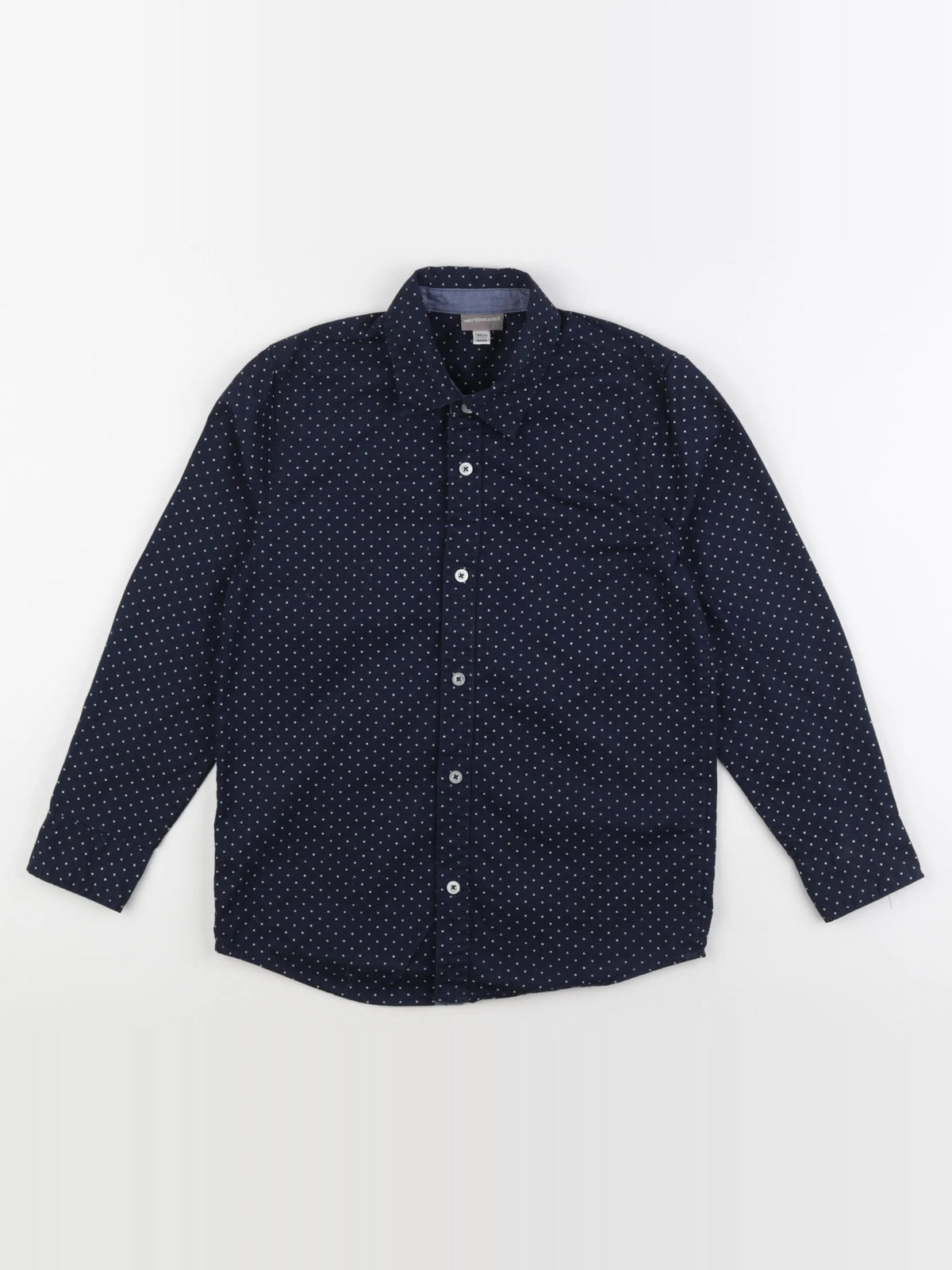 Vertbaudet - chemise bleu - 10 ans