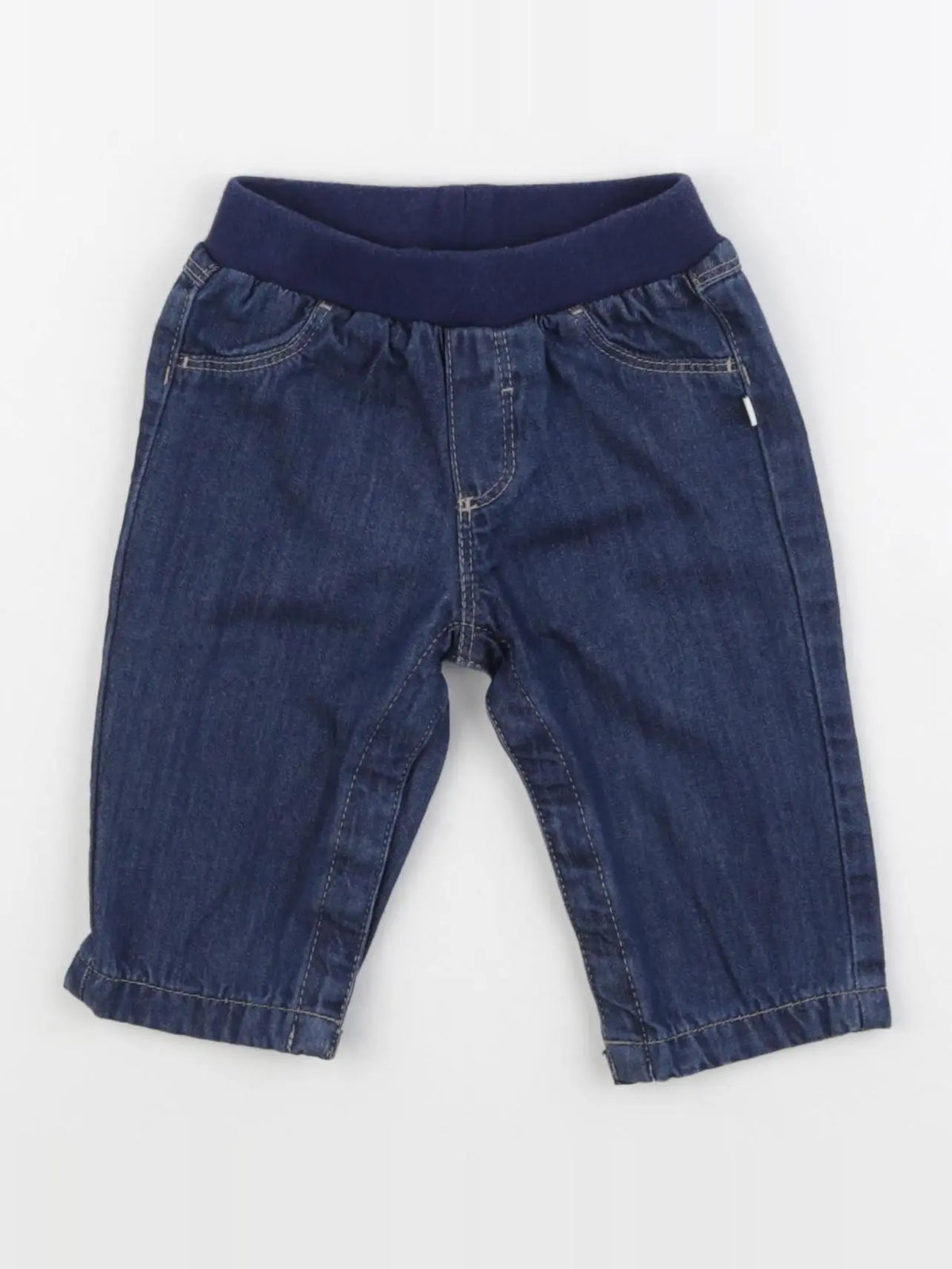 Petit Bateau - jean bleu - 3 mois