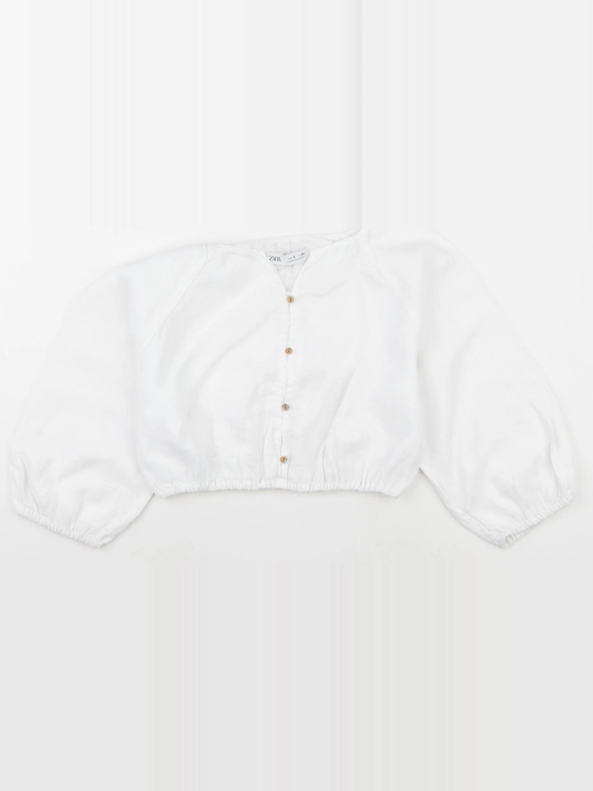 Zara - blouse blanc - 9 ans