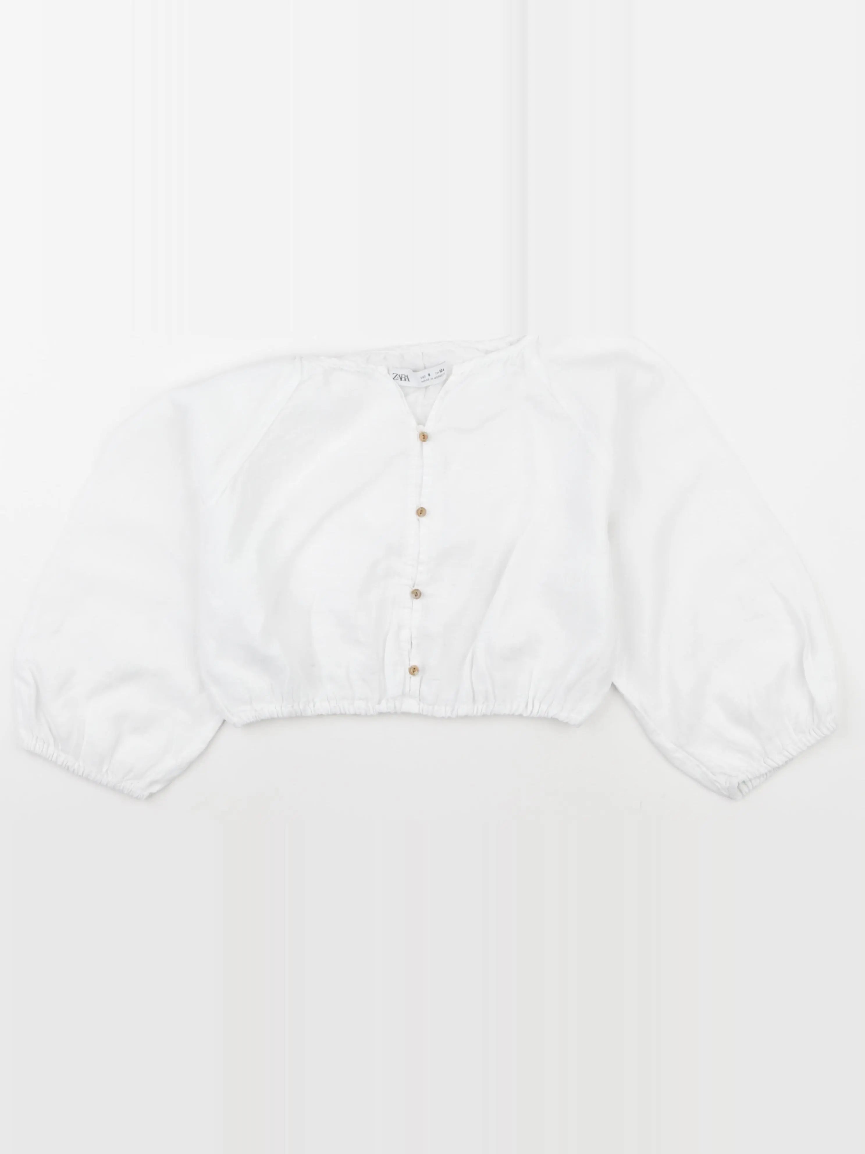 Zara - blouse blanc - 9 ans