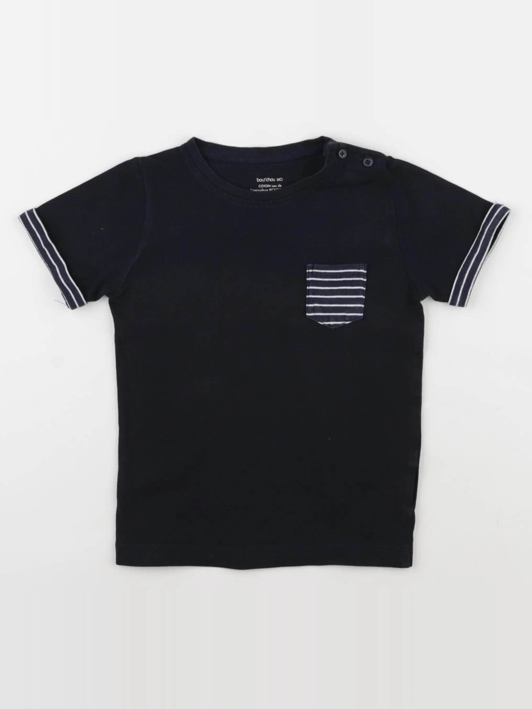 Boutchou - tee-shirt noir - 36 mois