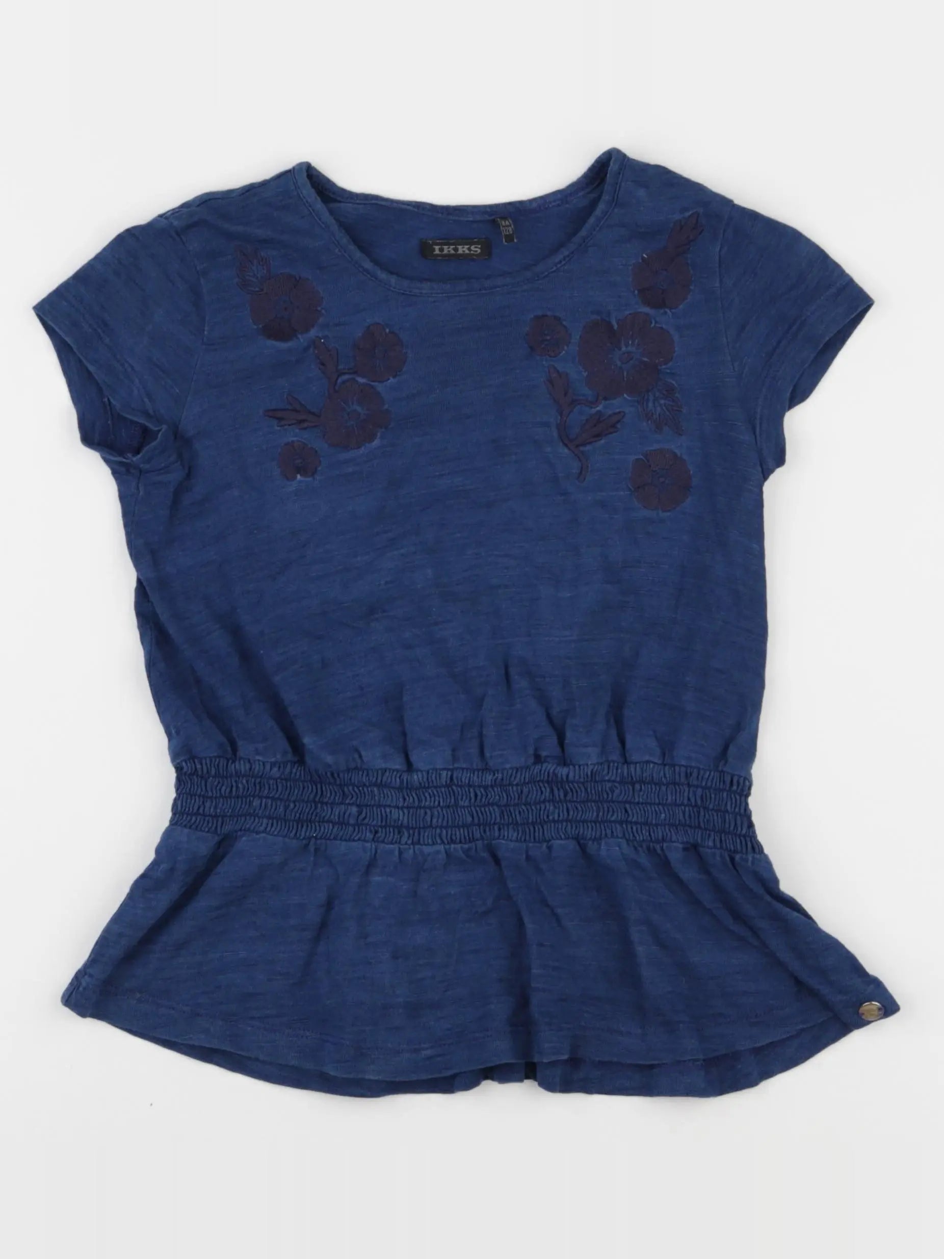 IKKS - tee-shirt bleu - 8 ans