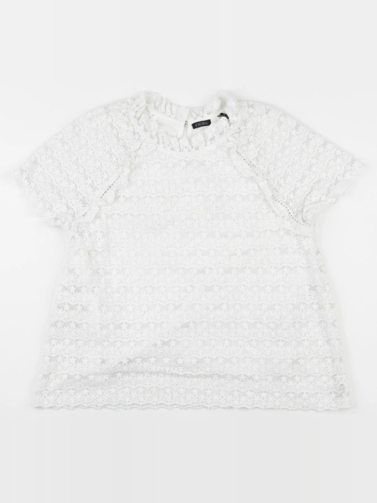 IKKS - blouse blanc - 12 ans