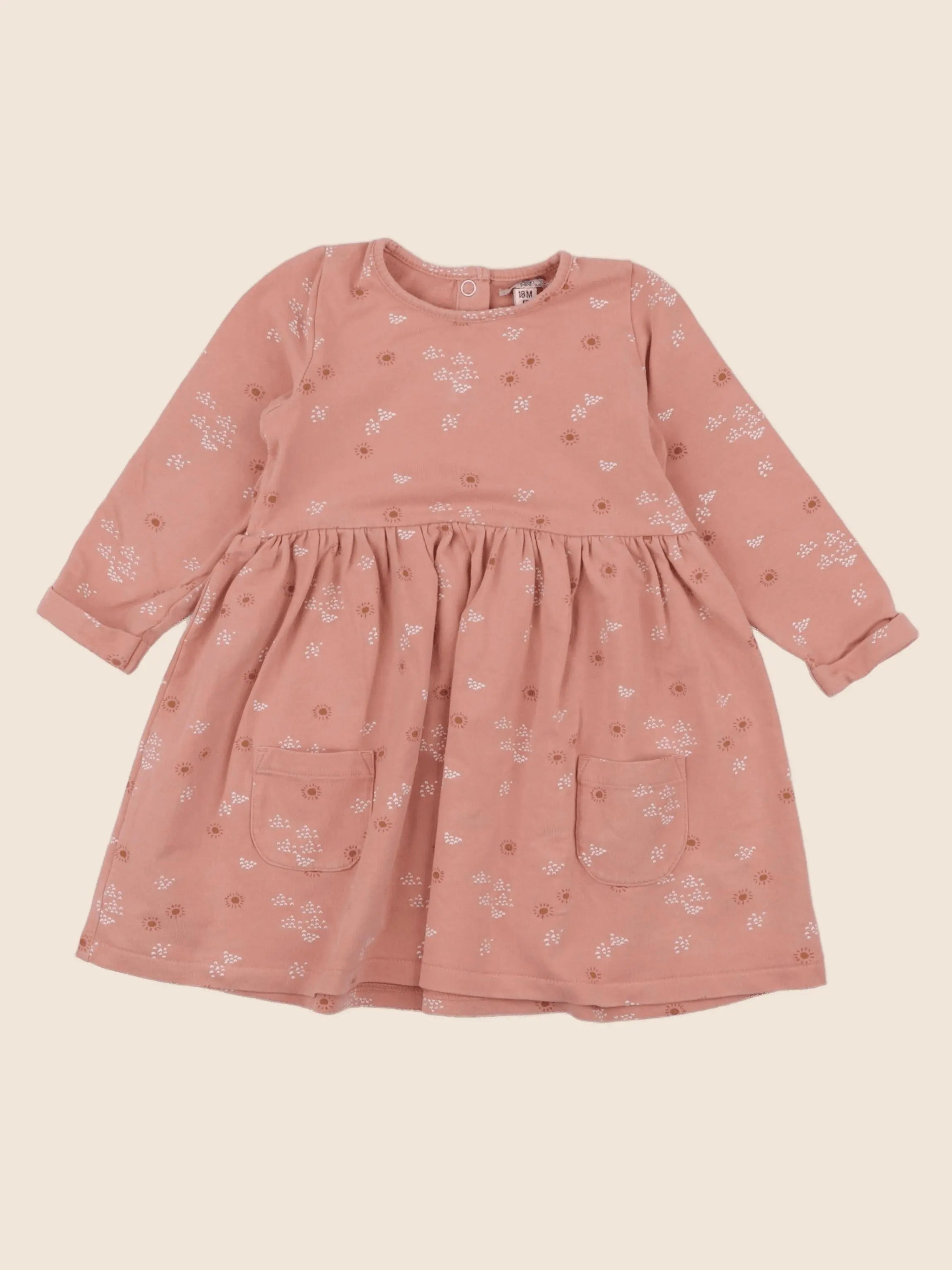 La Redoute - robe rose - 18 mois
