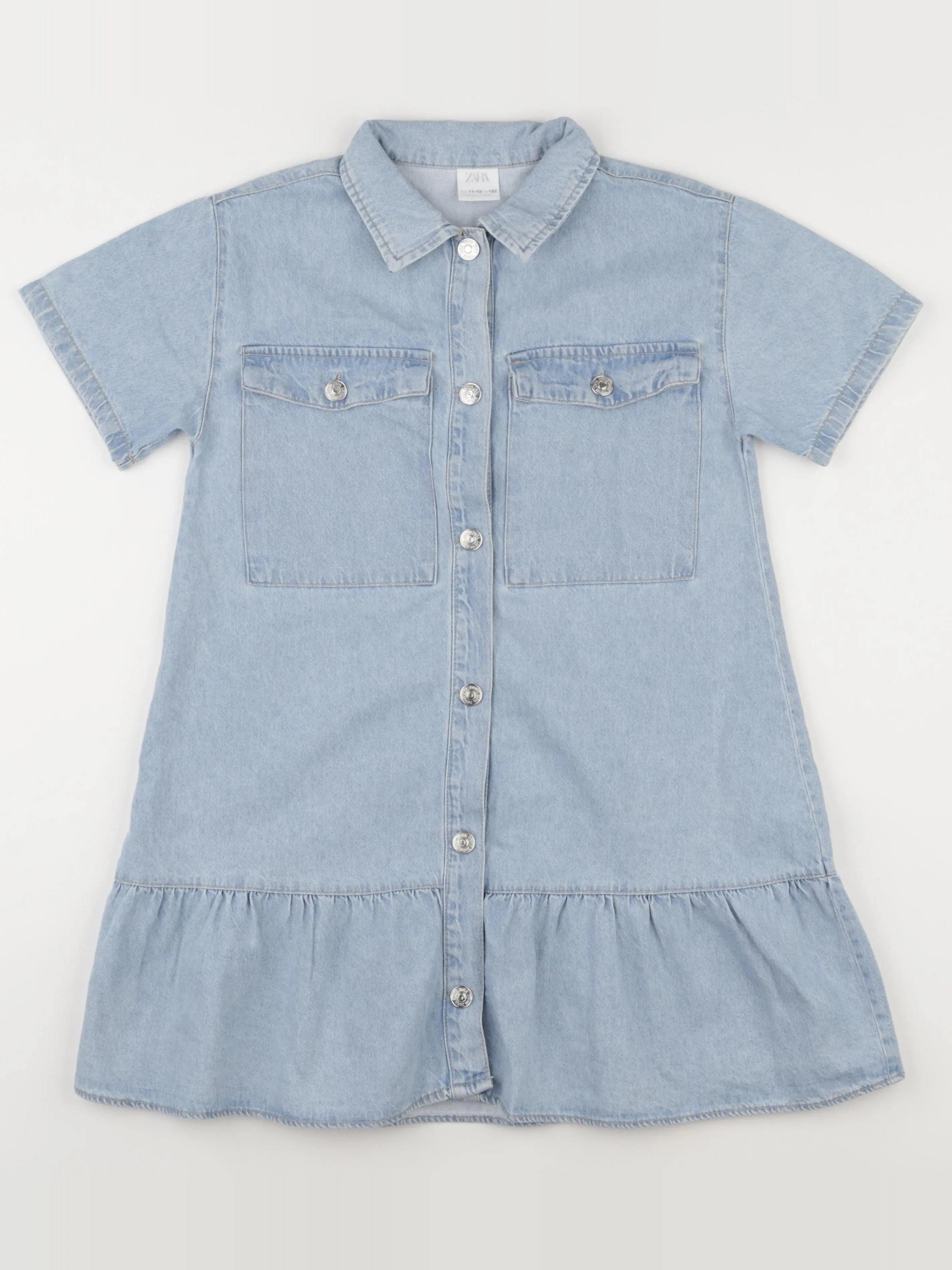 Zara - robe bleu - 11/12 ans