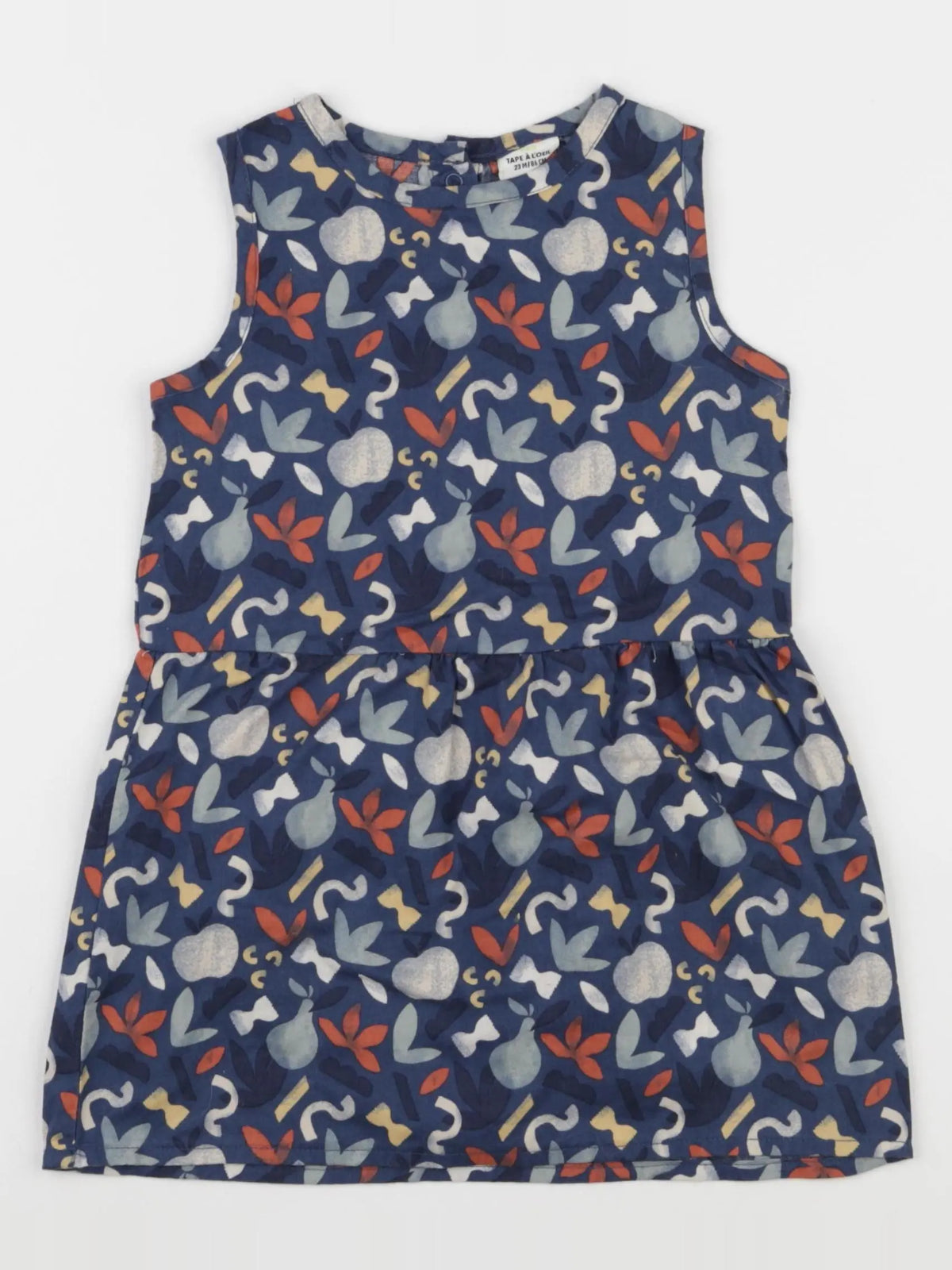 Tape à l'oeil - robe bleu - 24 mois
