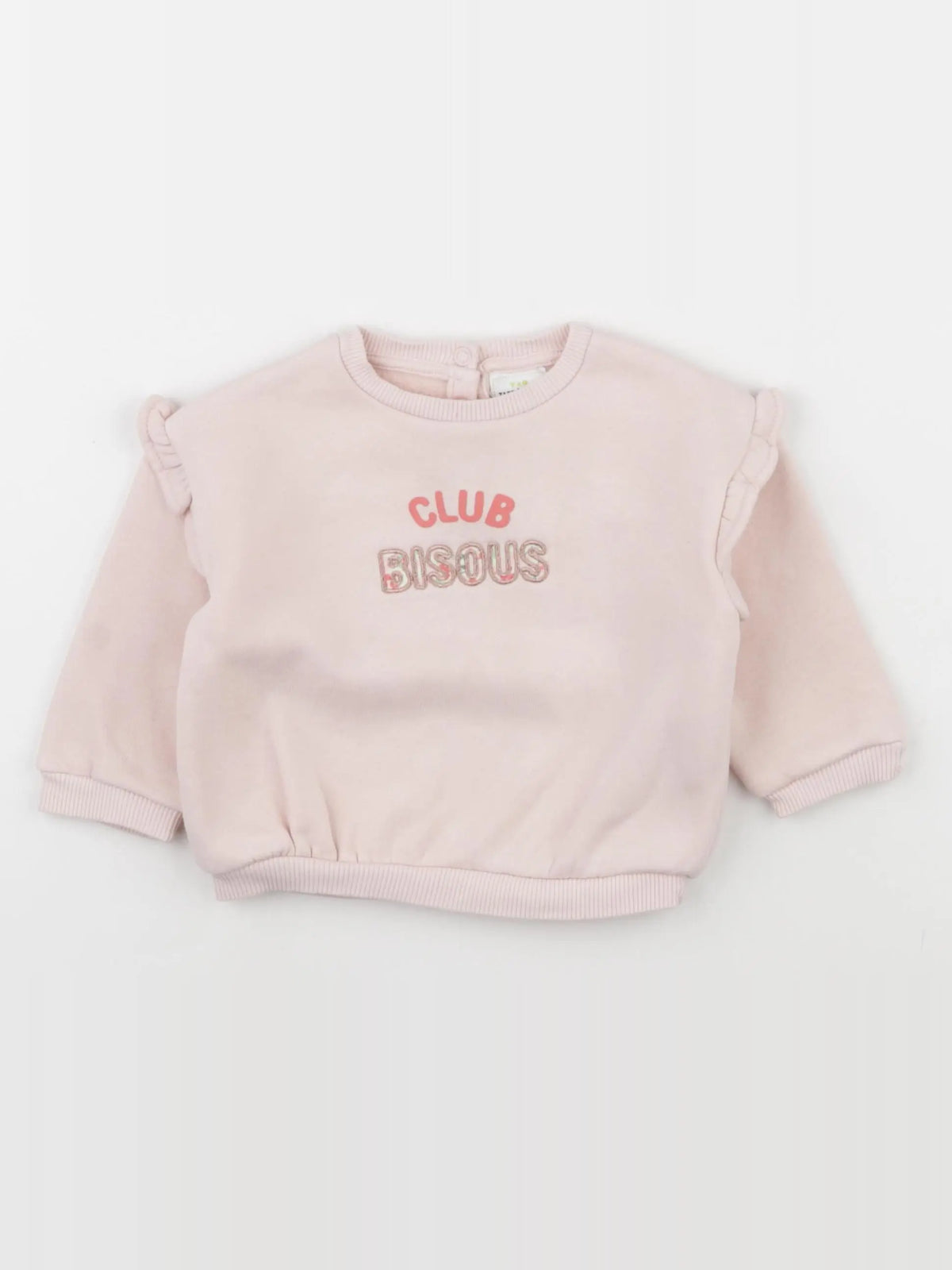 Tape à l'oeil - sweat rose - 9 mois