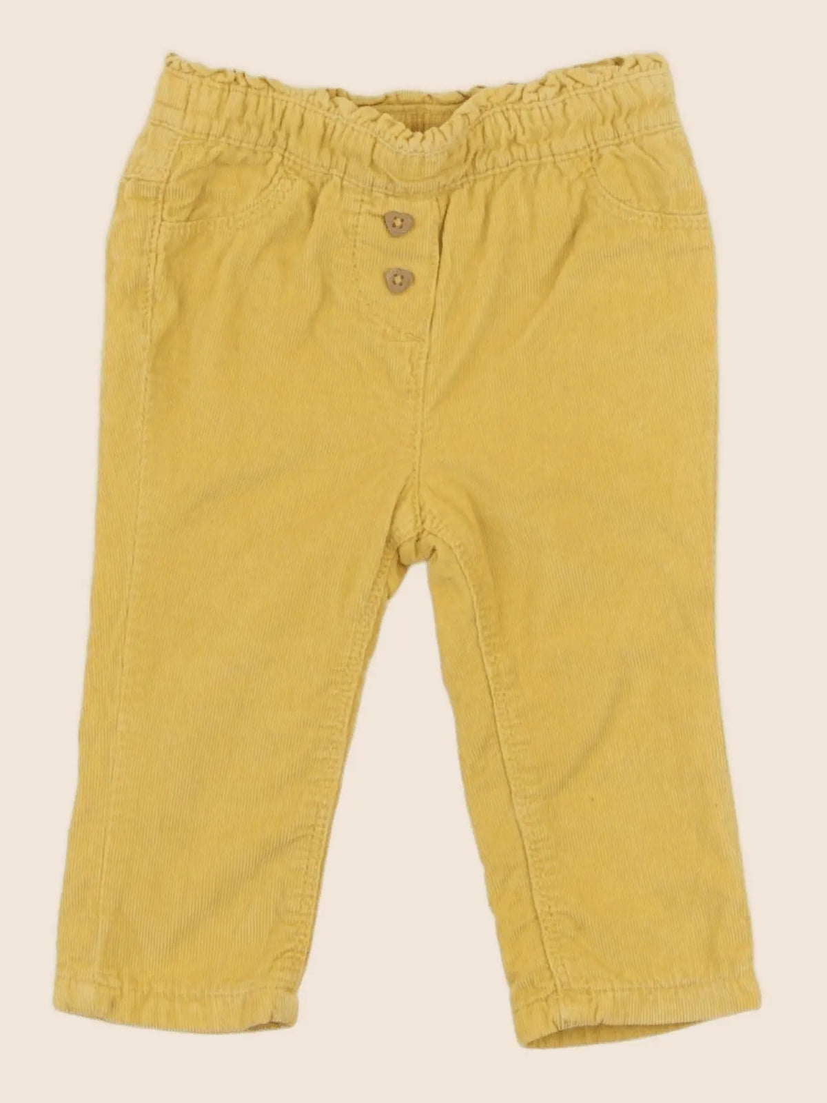 Tape à l'oeil - pantalon jaune - 6 mois