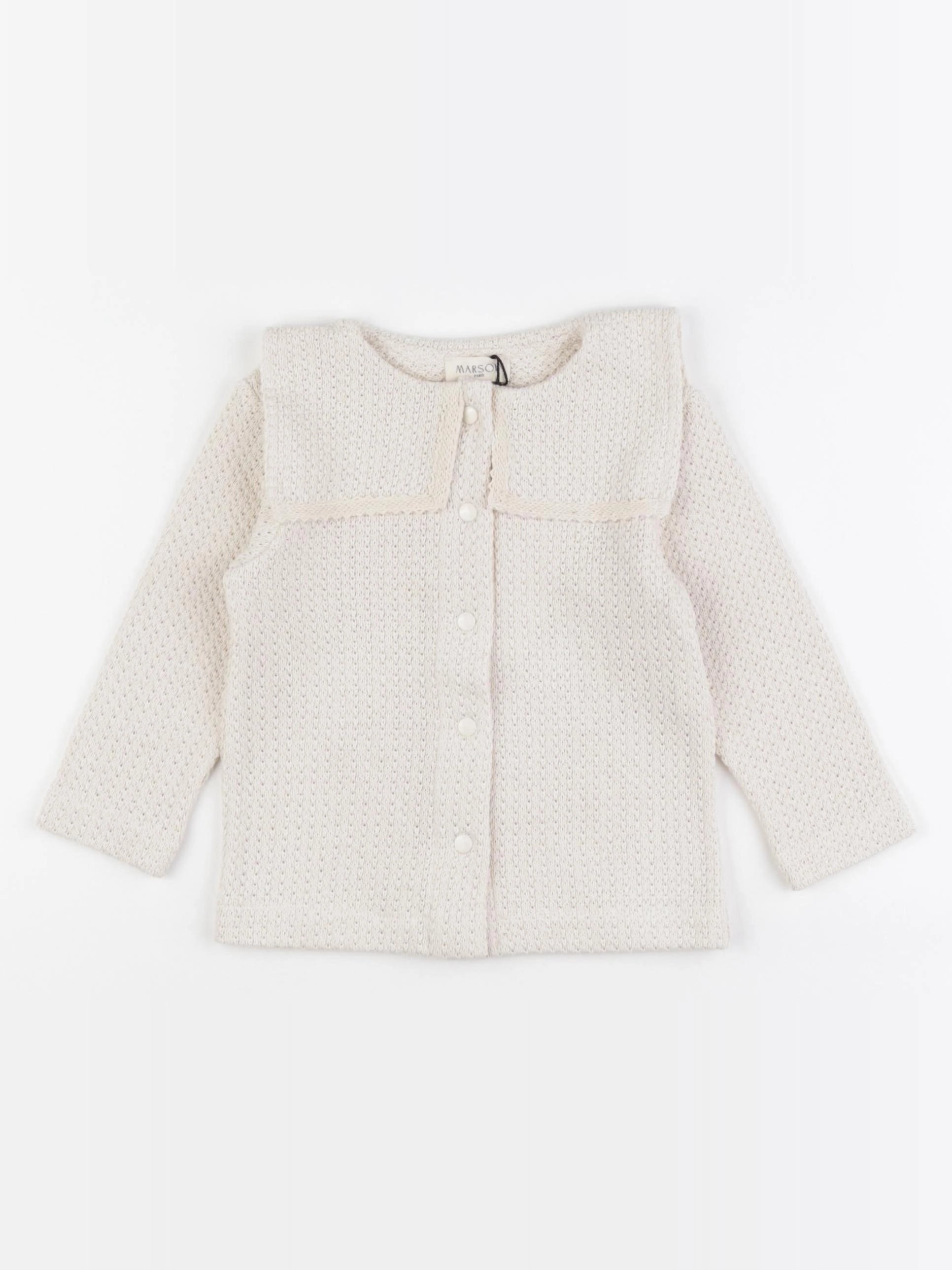 Cardigan Luidia Ecru