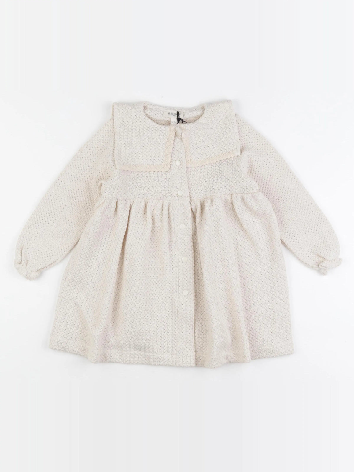 Robe LUIDIA tricot écru