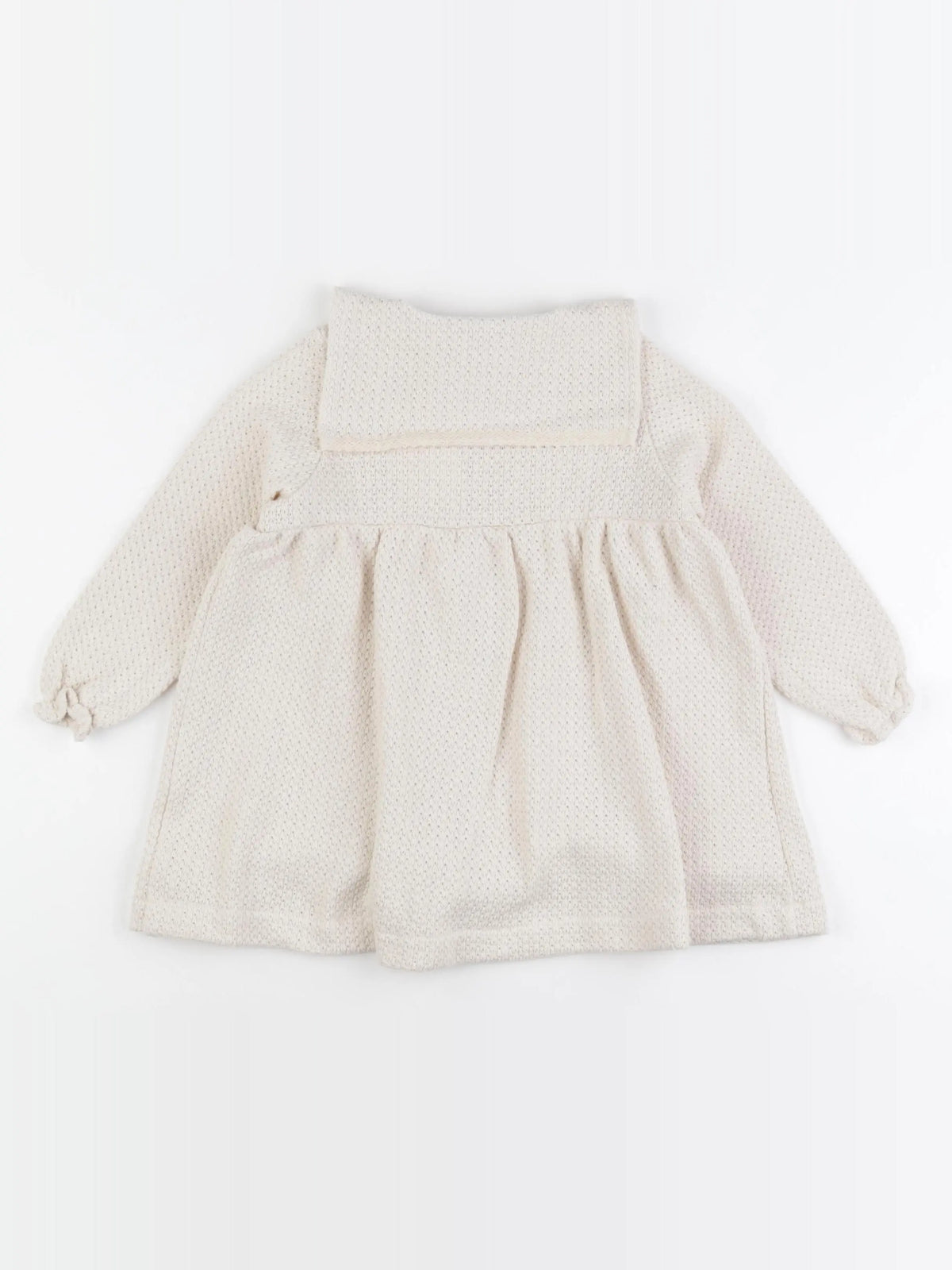 Robe LUIDIA tricot écru