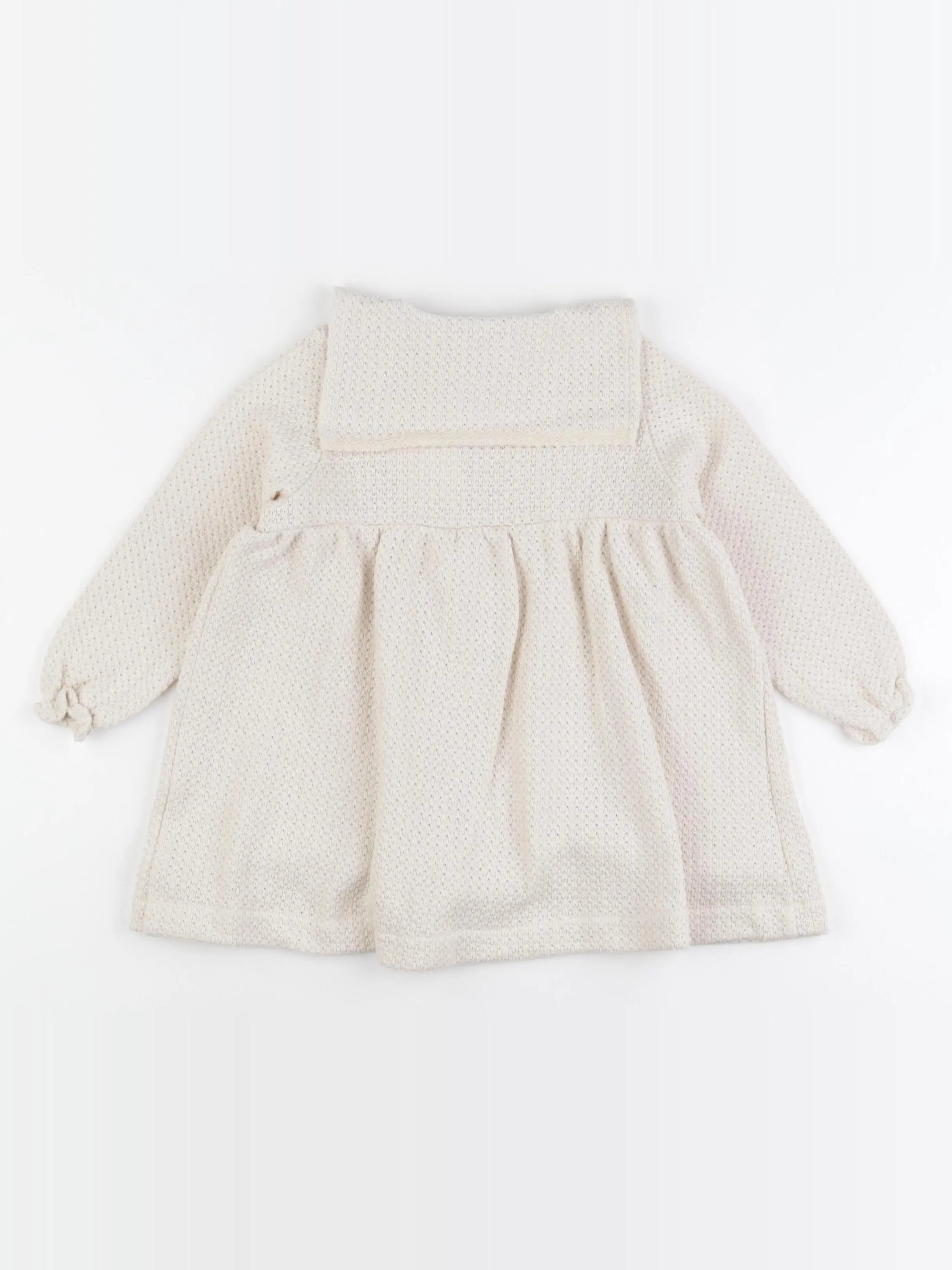 Robe LUIDIA tricot écru