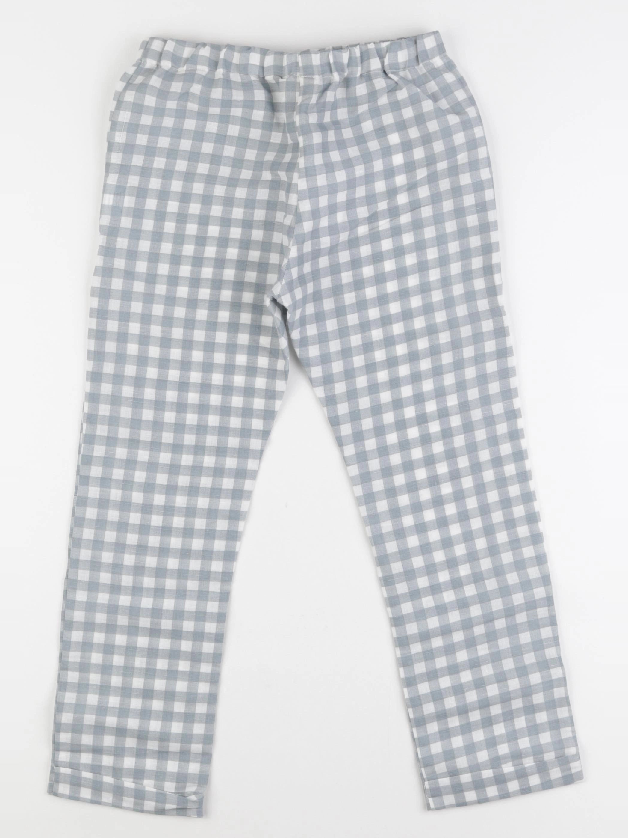 Pantalon KILLI bleu vichy