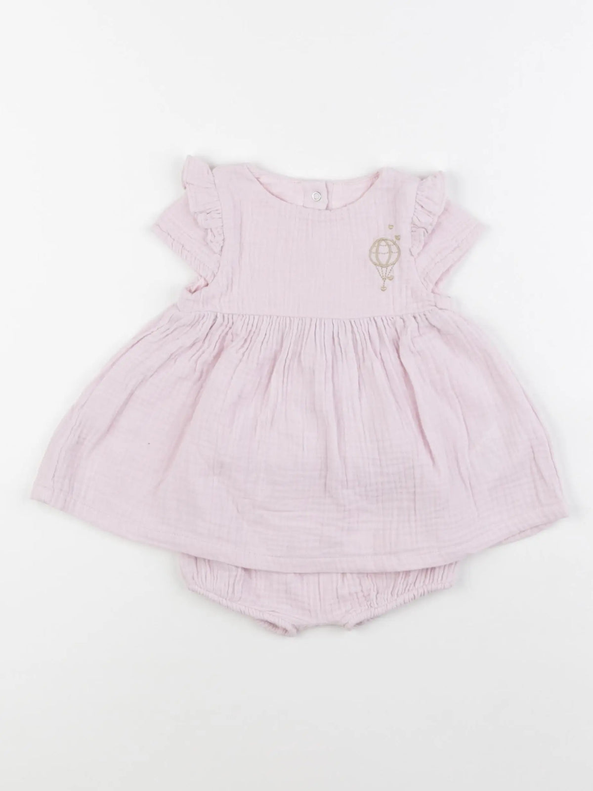 Vertbaudet - robe rose - 3 ans