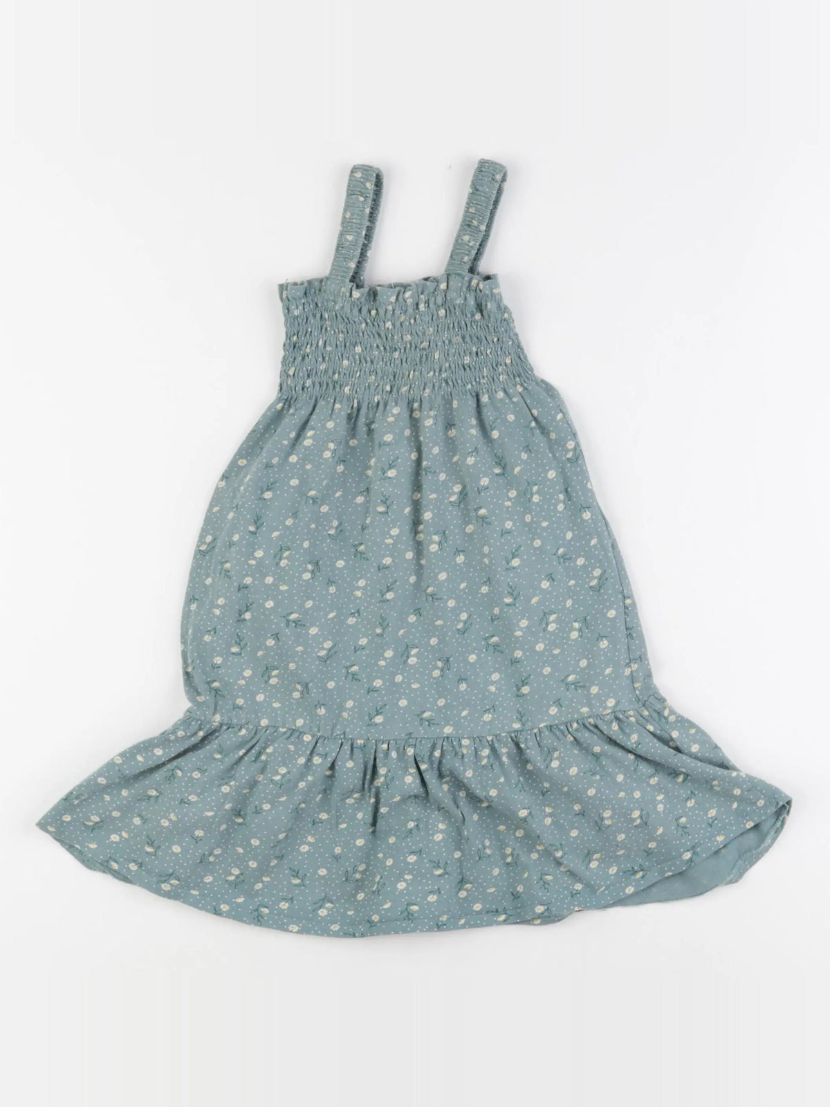 Vertbaudet - robe vert - 3 ans