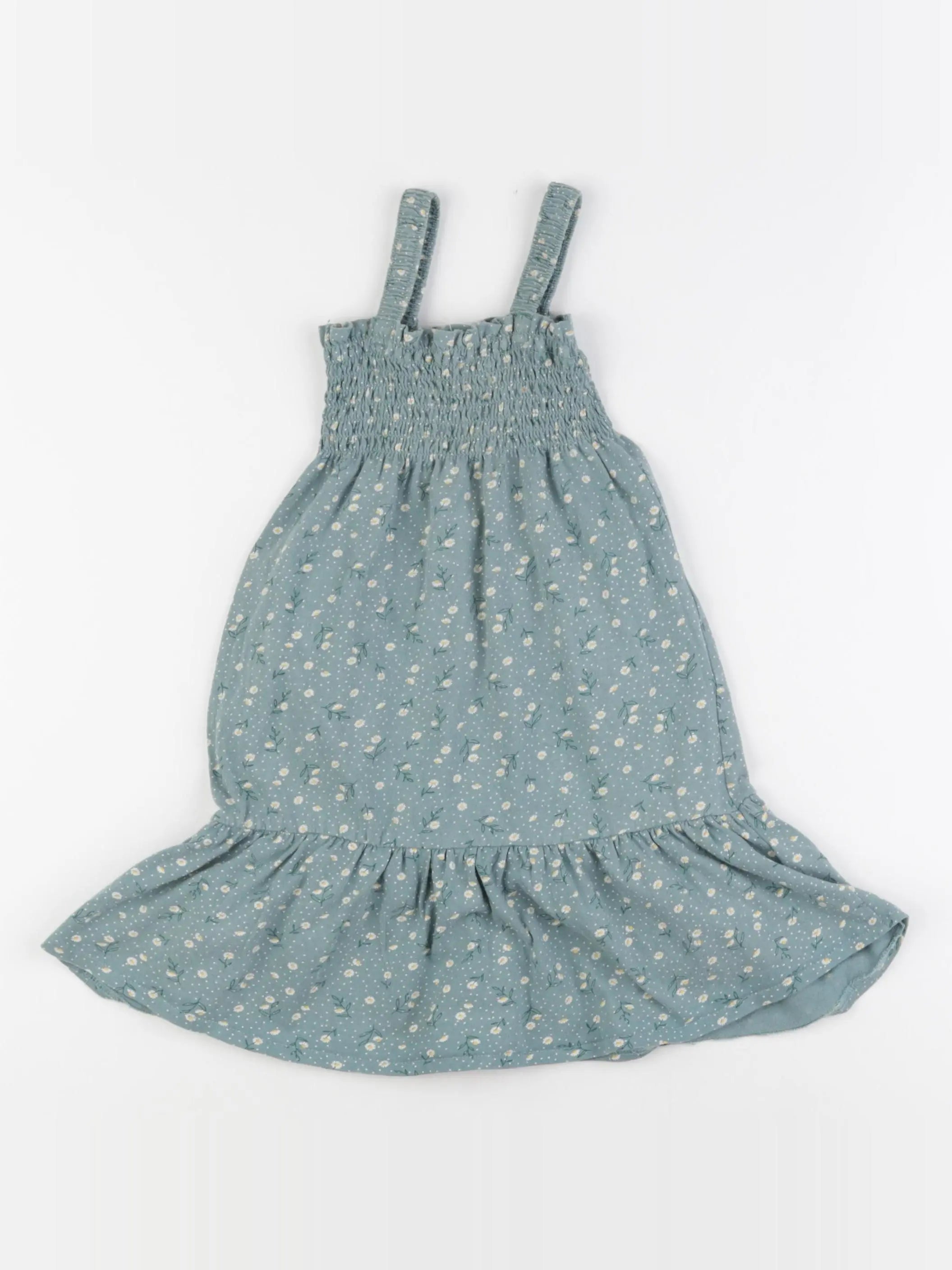 Vertbaudet - robe vert - 3 ans