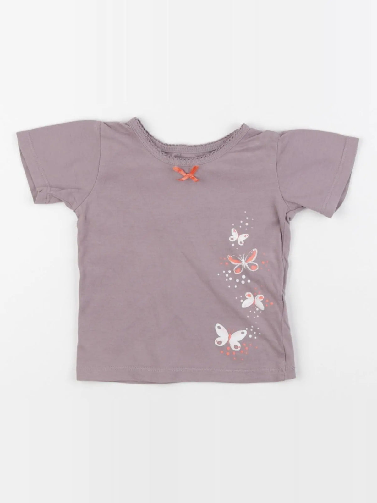 Vertbaudet - maillot de corps marron - 2 ans
