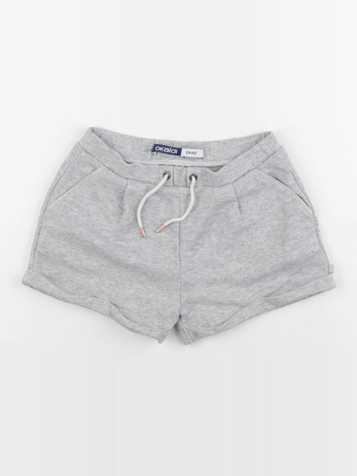 Okaidi - short argent, gris - 10 ans