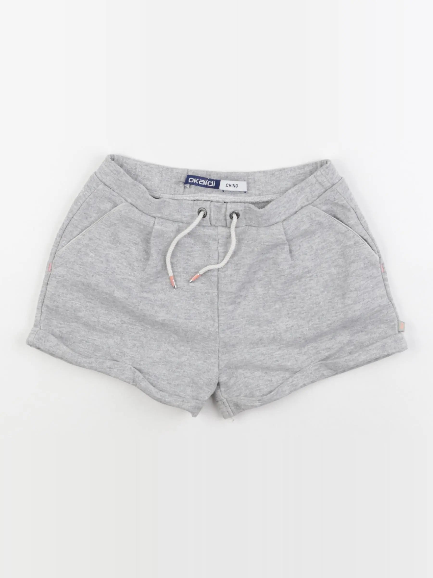 Okaidi - short argent, gris - 10 ans