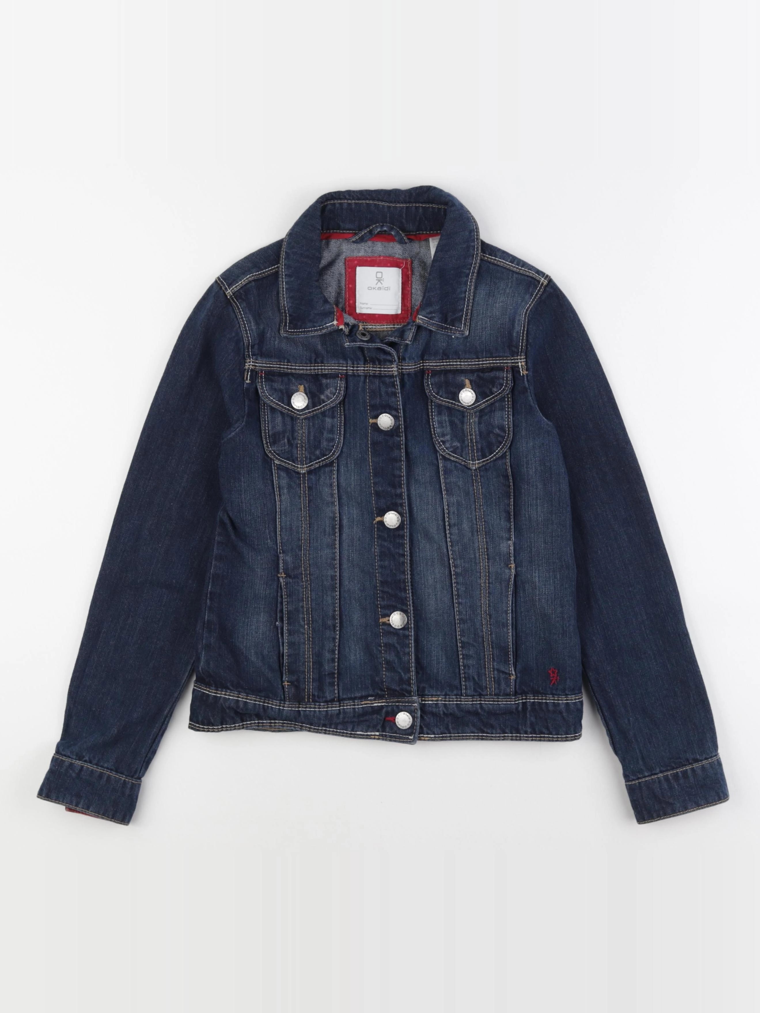 Okaidi - veste bleu - 10 ans